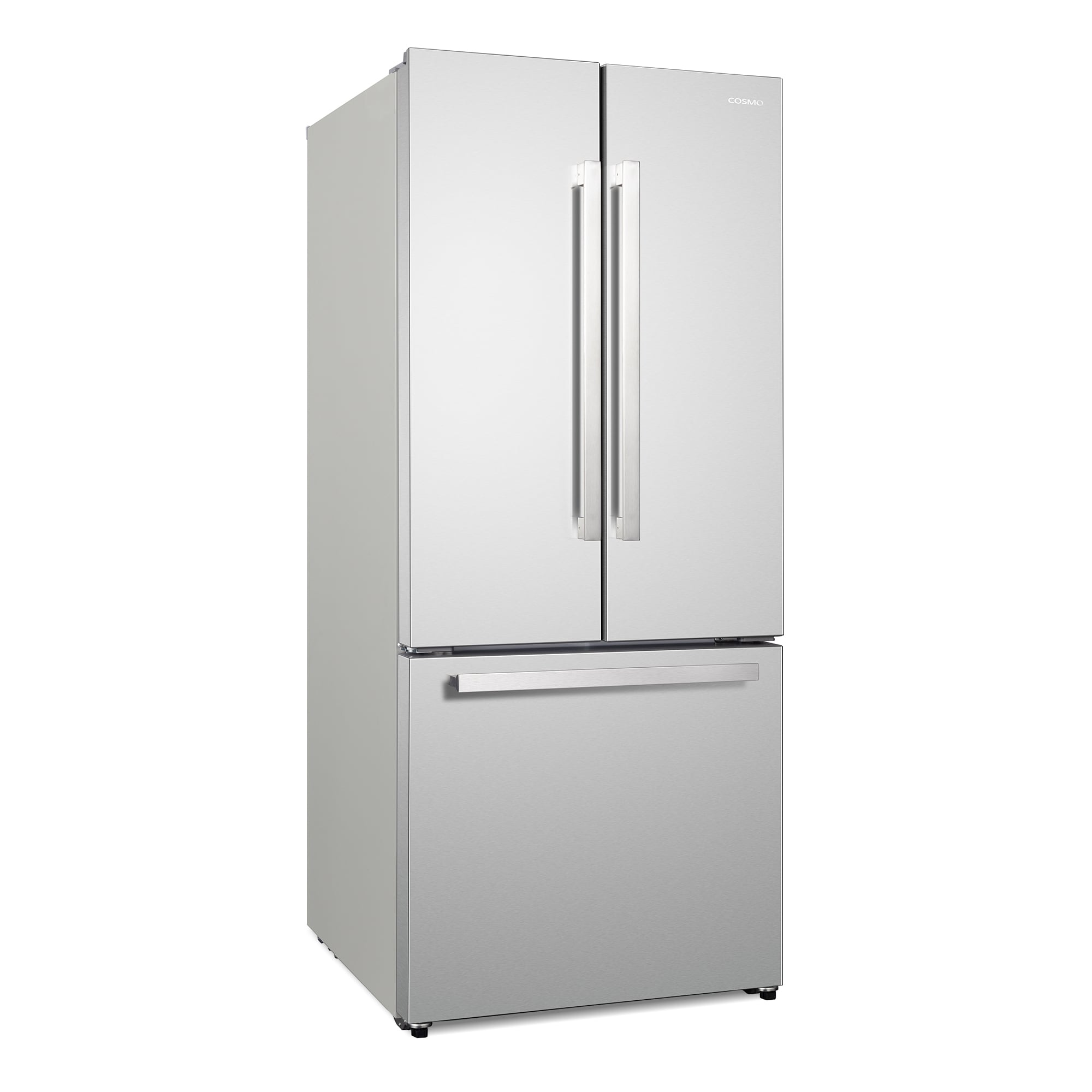 Refrigerador francés de puerta triple de 17.5 pies cúbicos de profundidad de mostrador con fabricador de hielo (acero inoxidable) certificado por ENERGY STAR COS-RFFV183GHS