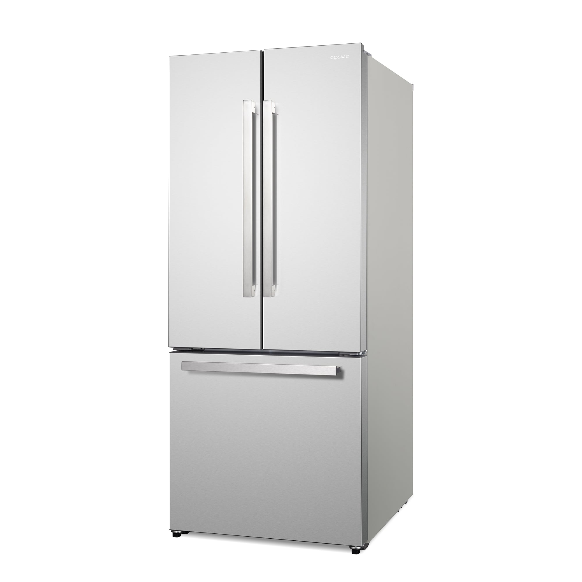 Refrigerador francés de puerta triple de 17.5 pies cúbicos de profundidad de mostrador con fabricador de hielo (acero inoxidable) certificado por ENERGY STAR COS-RFFV183GHS