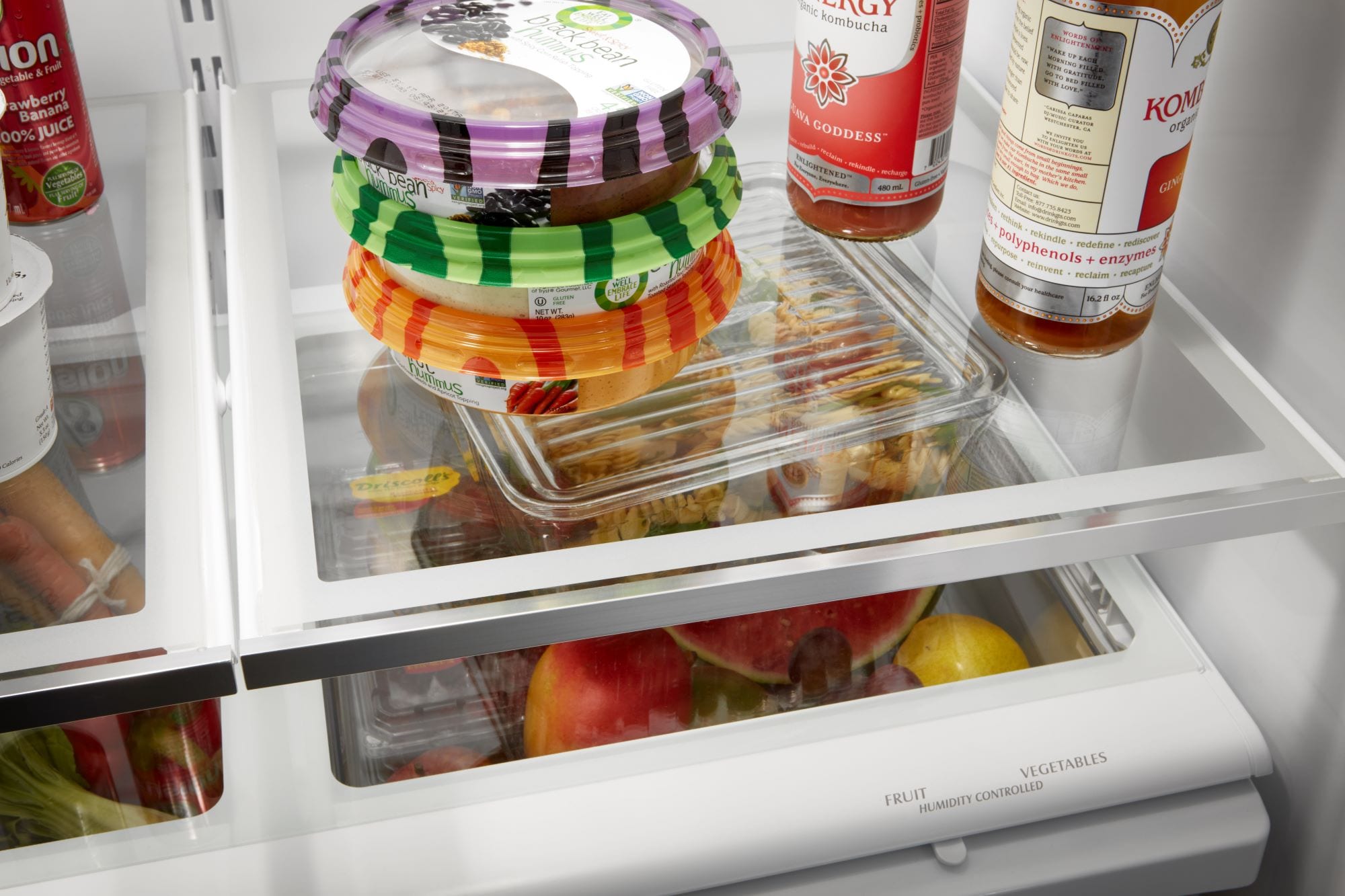 Refrigerador Francés de Puertas Triples con profundidad estándar de 22.1 pies cúbicos (Negro) Certificado ENERGY STAR