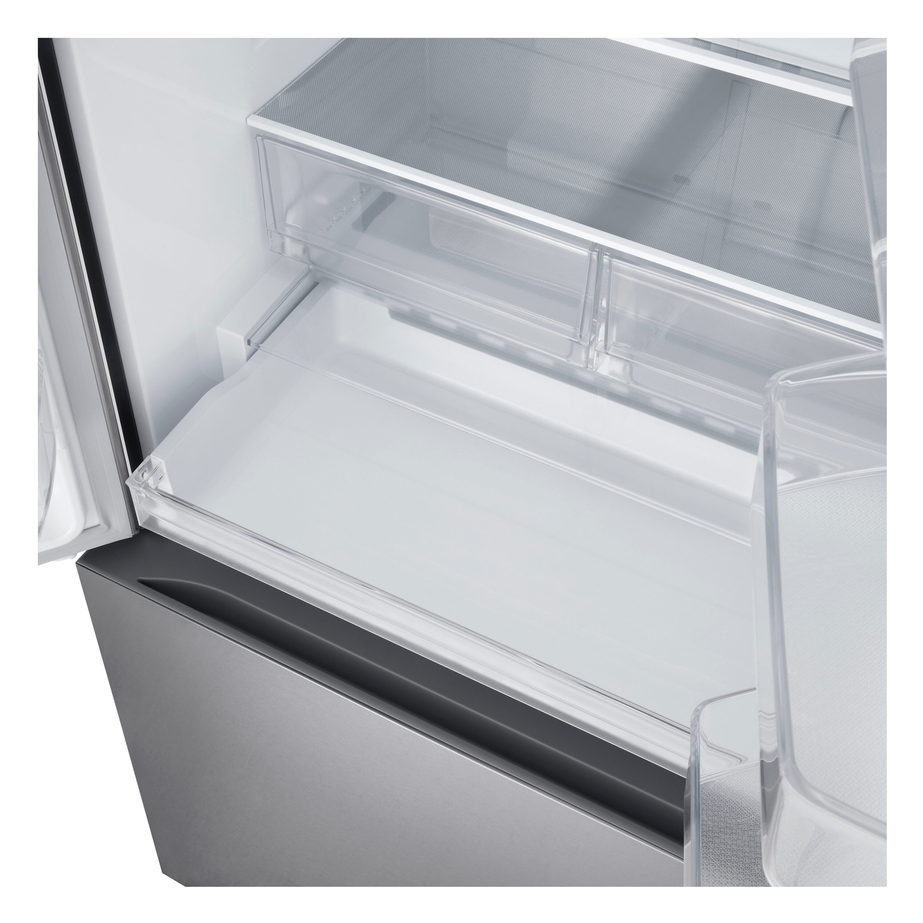Refrigerador francés de 3 puertas LG de 20.8 pies cúbicos de profundidad de mostrador con máquina de hielo (Acero Inoxidable PrintProof) Certificado ENERGY STAR LF21G6200S