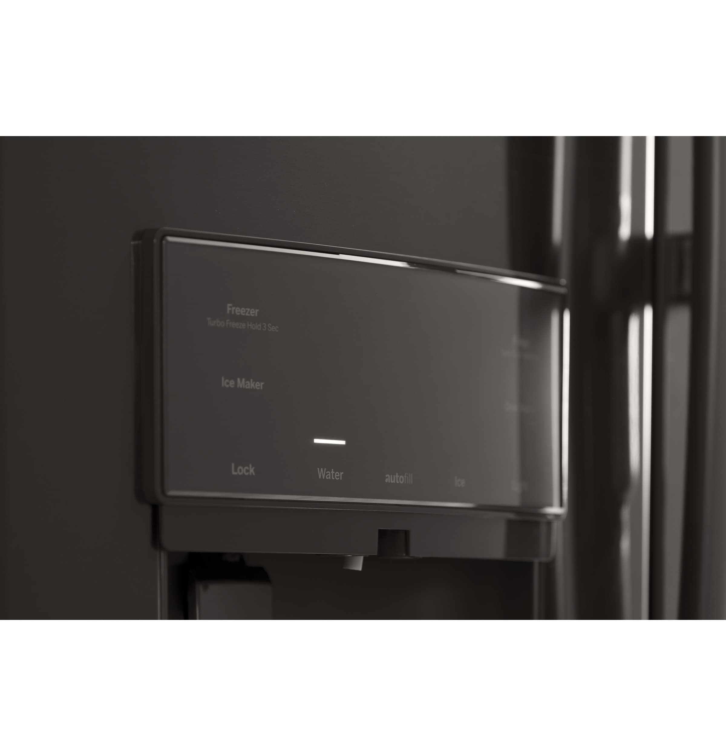 Refrigerador Francés de Tres Puertas con Dispensador de Agua y Hielo (Negro Acero Inoxidable) Certificado por ENERGY STAR - Modelo GE Profile con Capacidad Estándar de 27.8 pies cúbicos