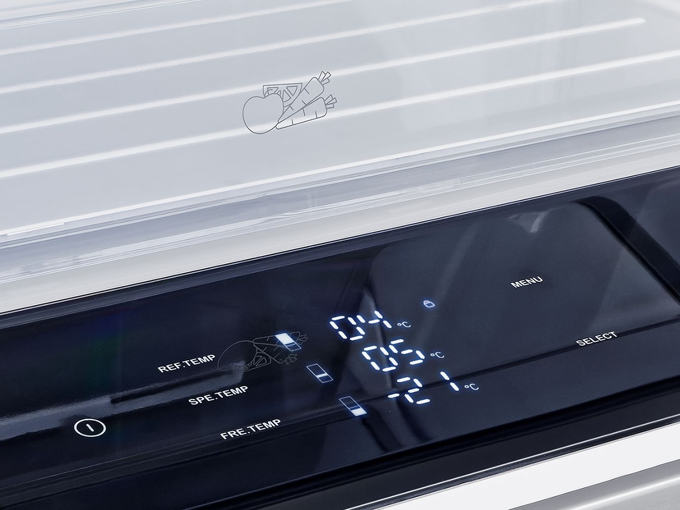 Refrigerador empotrado de puerta francesa de 3 puertas Hallman Counter-Depth de 19.6 pies cúbicos con dispensador de hielo y agua (acero inoxidable), certificado ENERGY STAR HBBIFD36PNLSSBZ