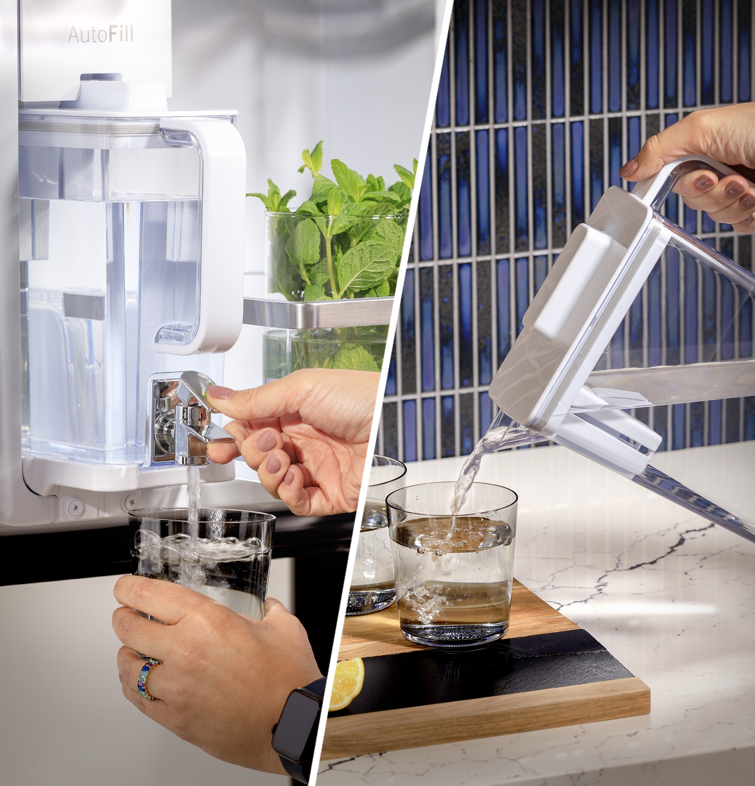 Refrigerador de Puertas Francesas GE Profile de 23.2 pies cúbicos de Profundidad de Mostrador, Compatible con Smart (Acero Inoxidable) con Fabricador de Hielo y Dispensador de Agua, Certificado ENERGY STAR
