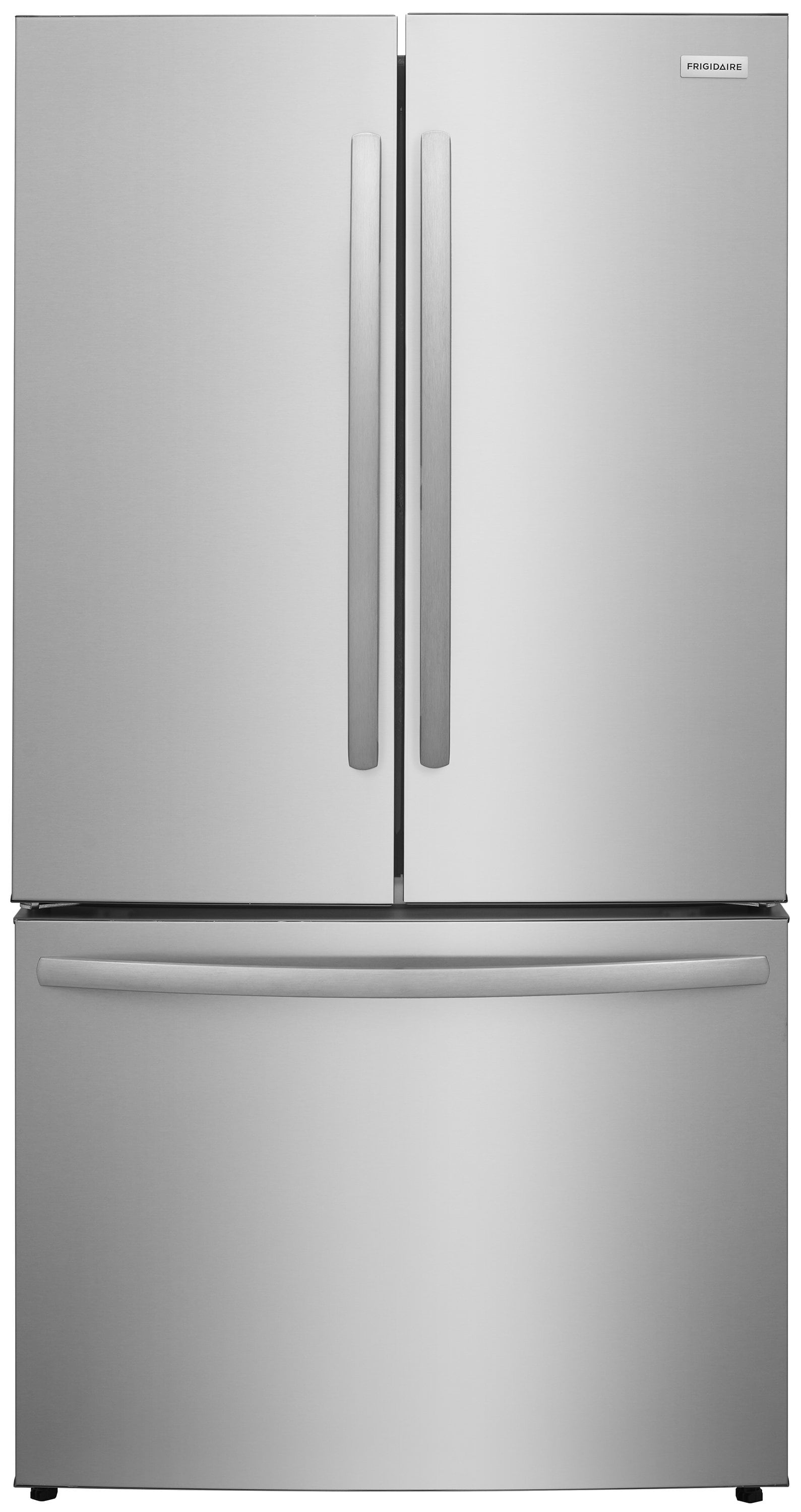 Refrigerador Francés de 3 Puertas de Profundidad Estándar de 28.8 pies cúbicos con Fabricador de Hielo y Dispensador de Agua (Acero Inoxidable Anti-huellas) Certificado ENERGY STAR.