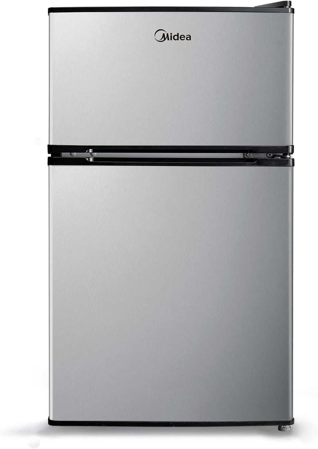 Refrigerador pequeño de 3.1 pies cúbicos con congelador (Acero inoxidable) WHD-113FSS1 de Midea