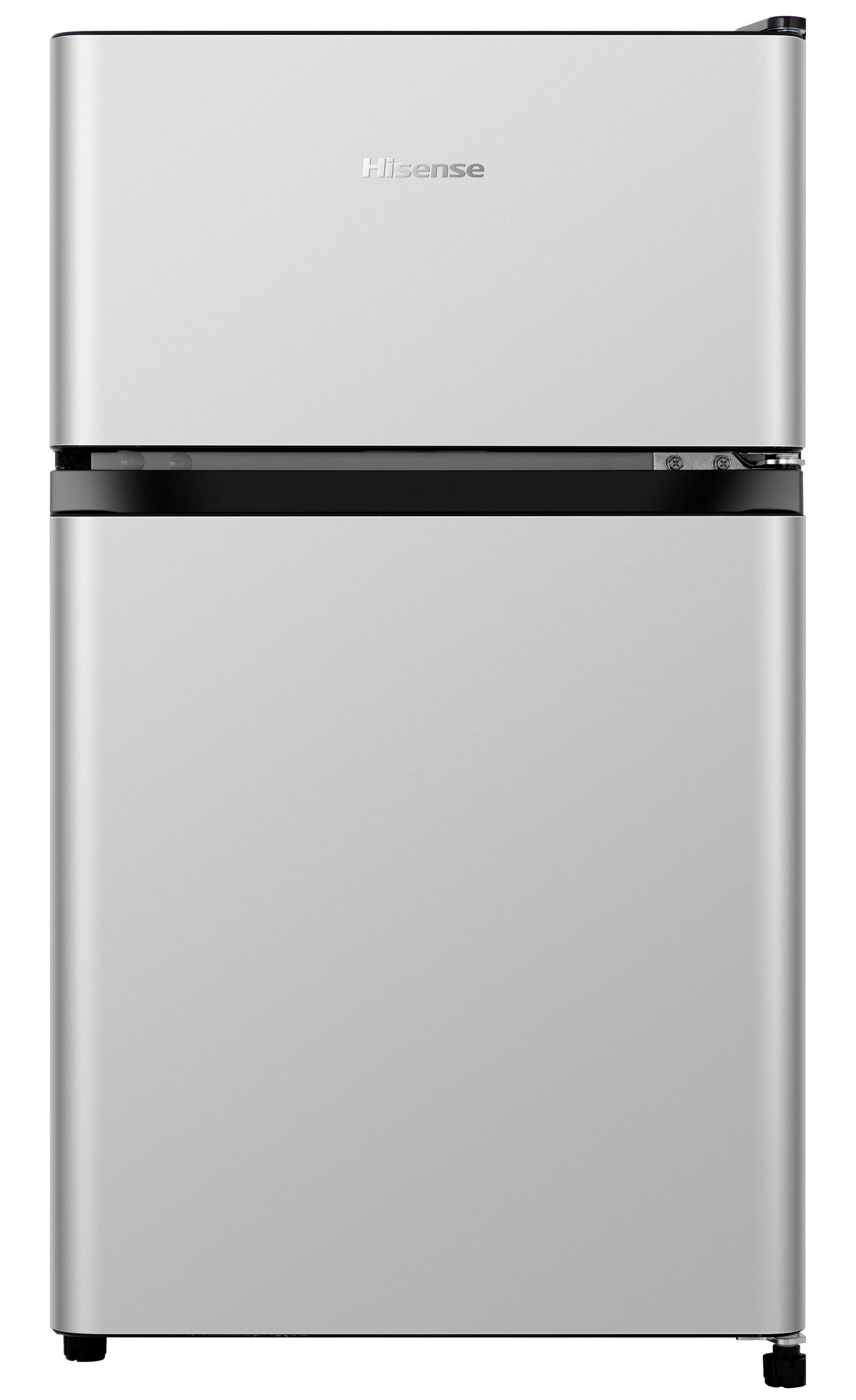 Refrigerador de 3.1 pies cúbicos con congelador (plateado) ENERGY STAR Hisense HRT031AVE