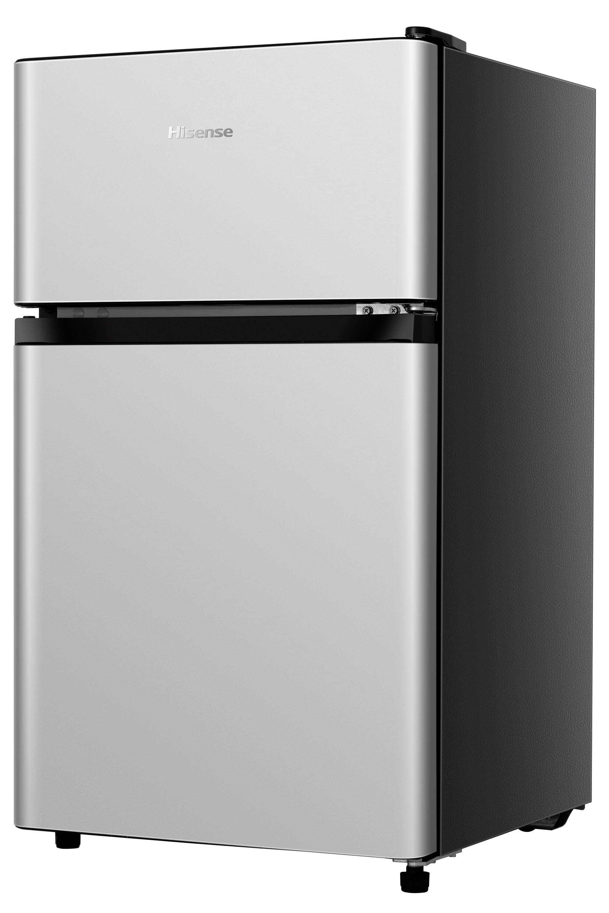 Refrigerador de 3.1 pies cúbicos con congelador (plateado) ENERGY STAR Hisense HRT031AVE