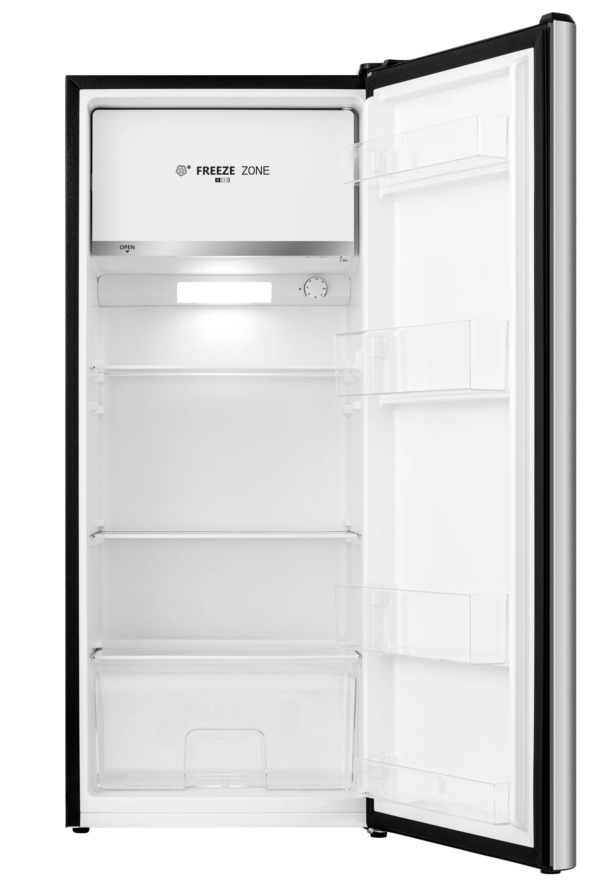Refrigerador de 5.9 pies cúbicos Hisense con congelador (Plata) ENERGY STAR HRC060BVE