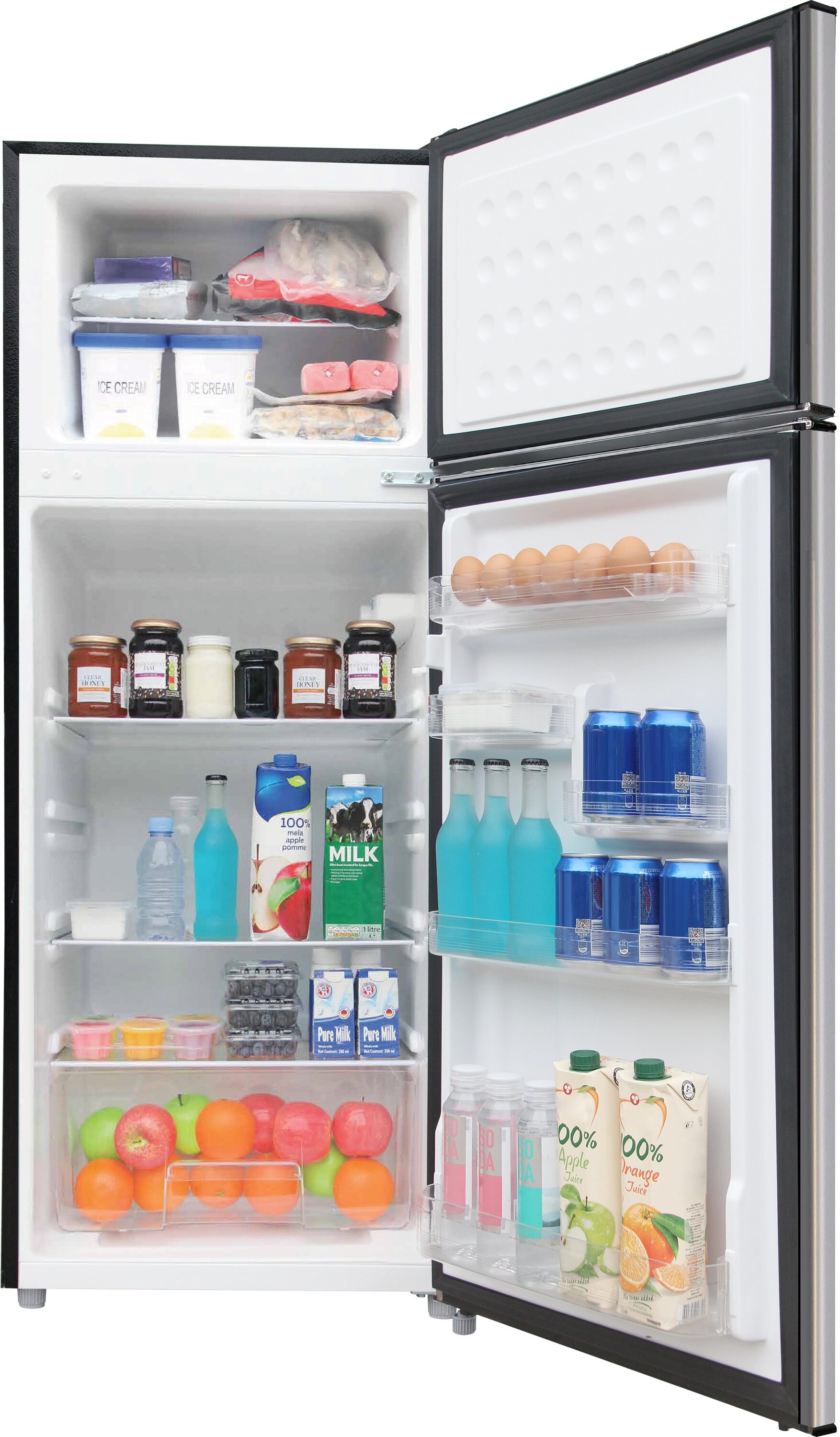 Refrigerador Mini de 7.5 pies cúbicos con Congelador (Acero inoxidable) EFR753-PLATINUM
