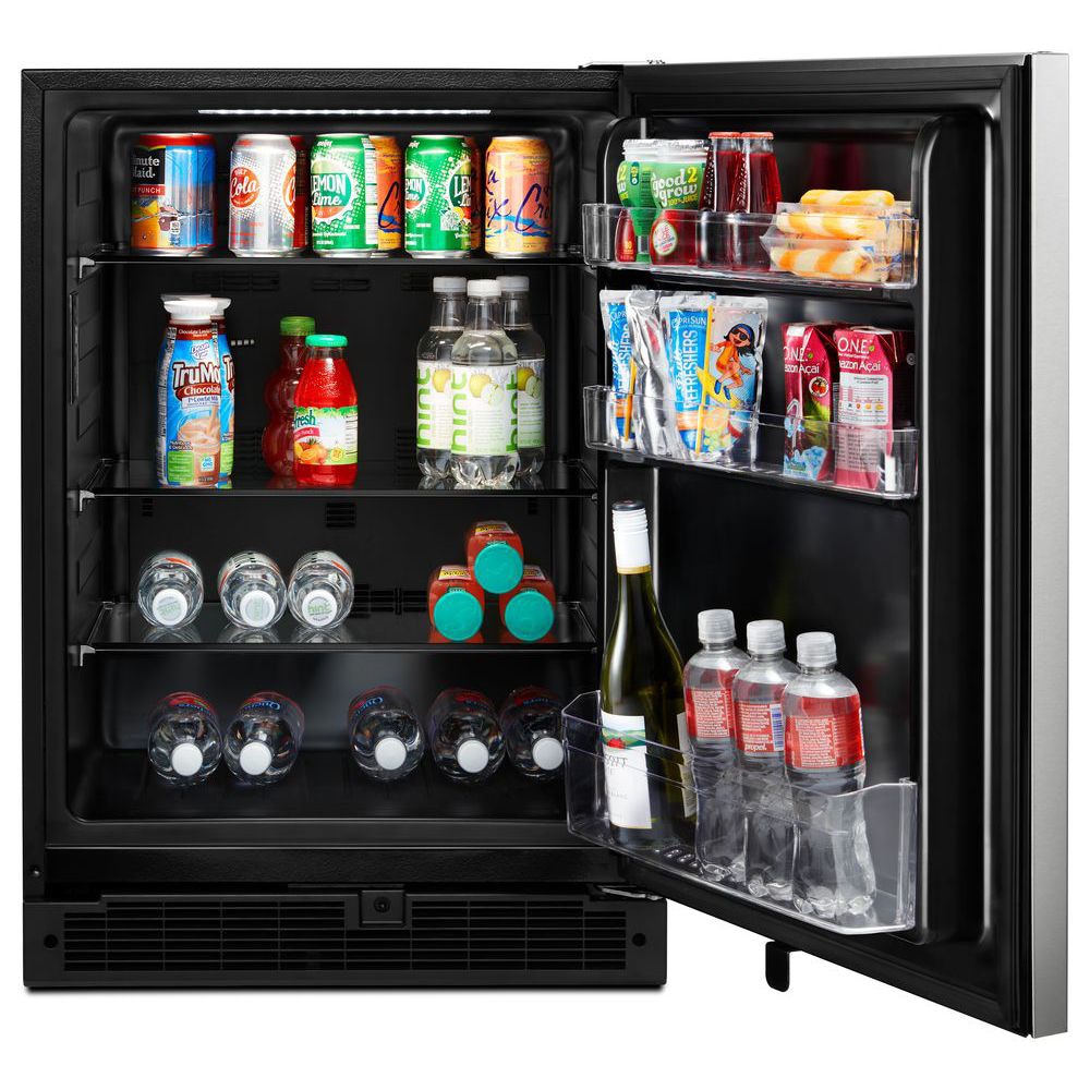 Refrigerador Empotrado de Acero Inoxidable de 5.1 pies cúbicos Whirlpool con certificación ENERGY STAR WUR35X24HZ