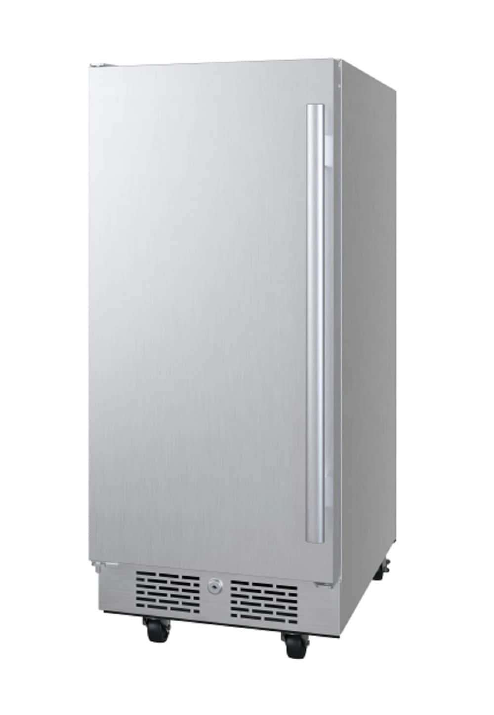 Refrigerador pequeño de 3.35 pies cúbicos de Acero Inoxidable Avallon (AFR152SSODLH)