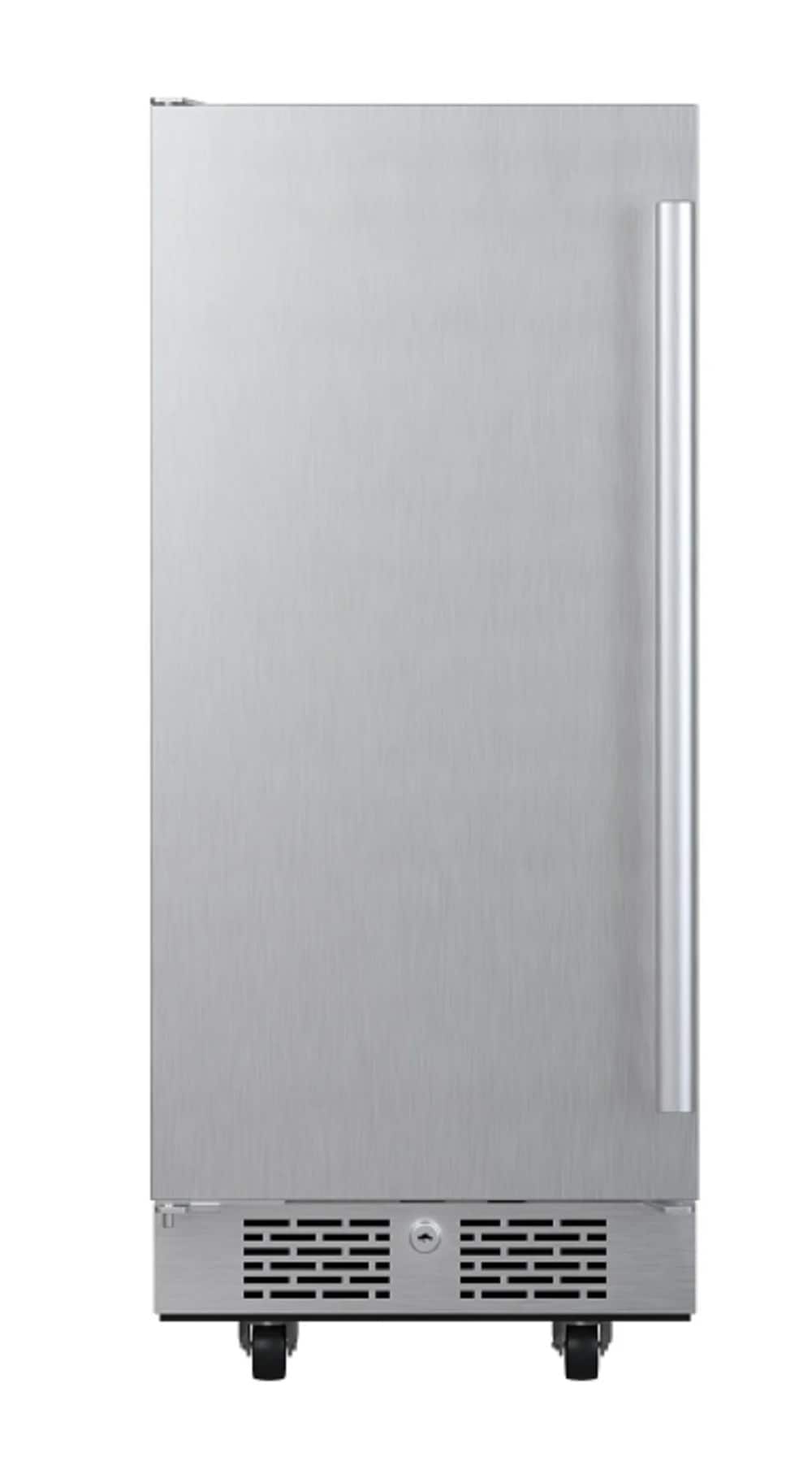 Refrigerador pequeño de 3.35 pies cúbicos de Acero Inoxidable Avallon (AFR152SSODLH)