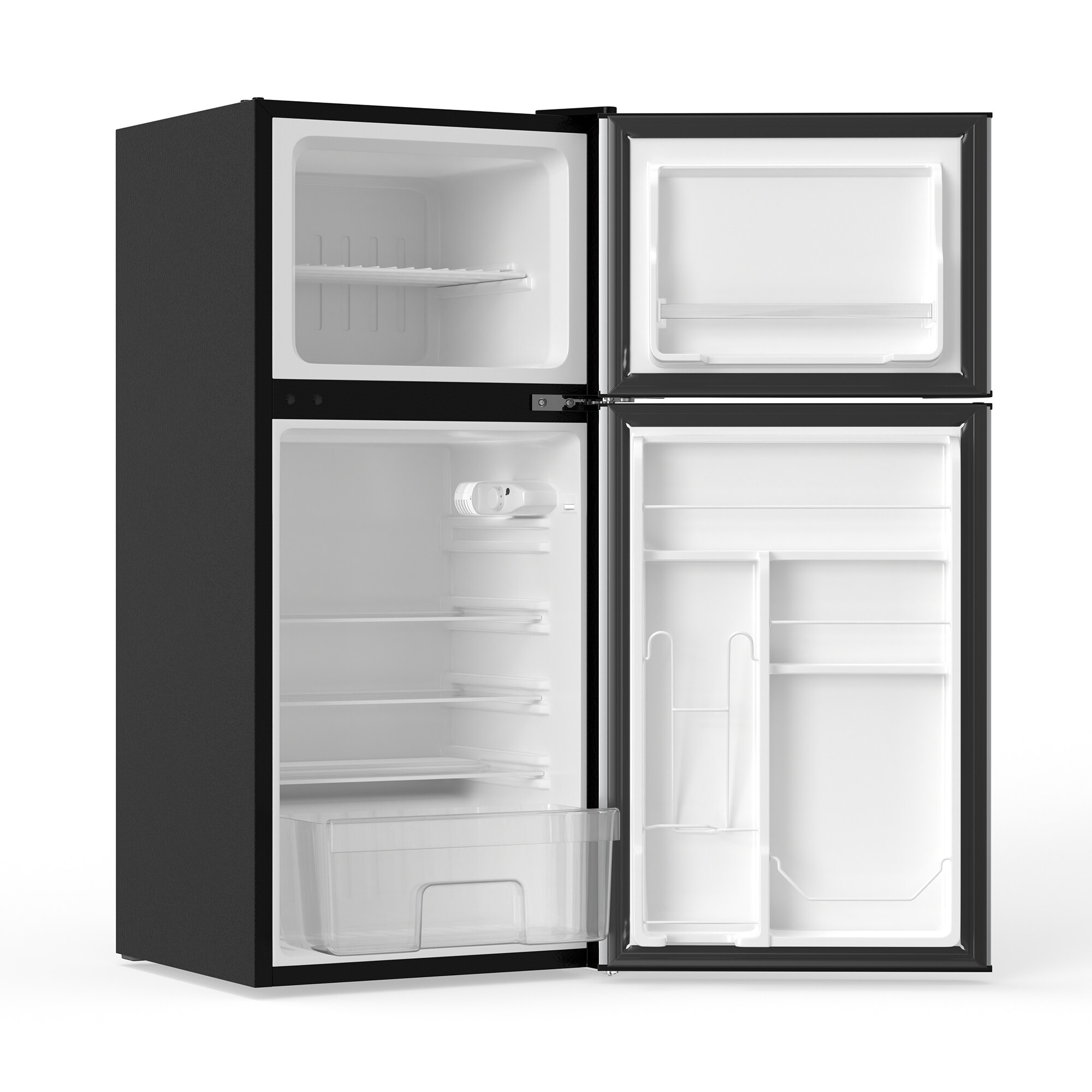 Refrigerador Mini ConServ de 4.5 pies cúbicos con congelador (Acero Inoxidable) CRMF 4502 ACERO.