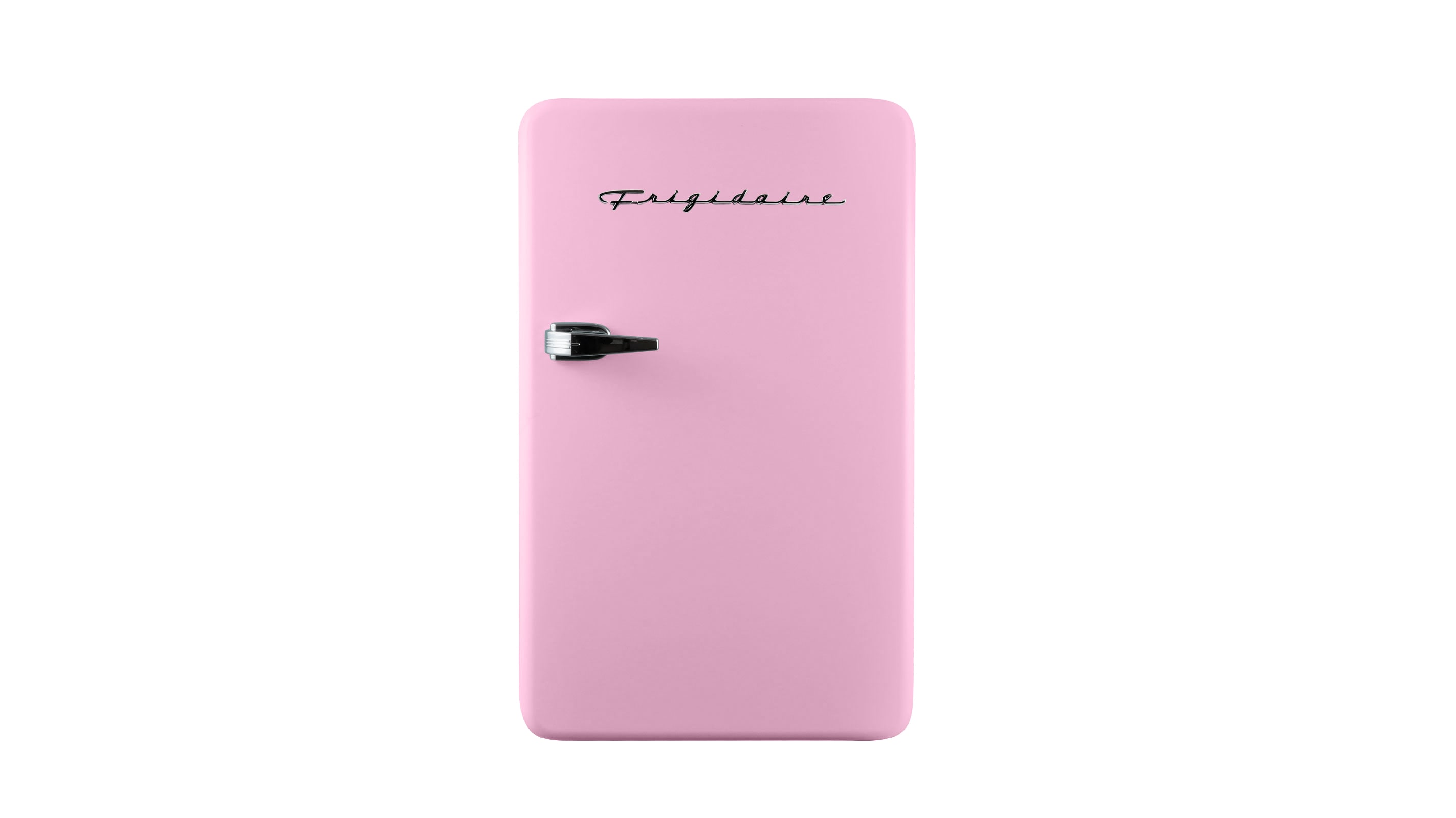 Refrigerador mini de pies cúbicos con congelador (rosa)