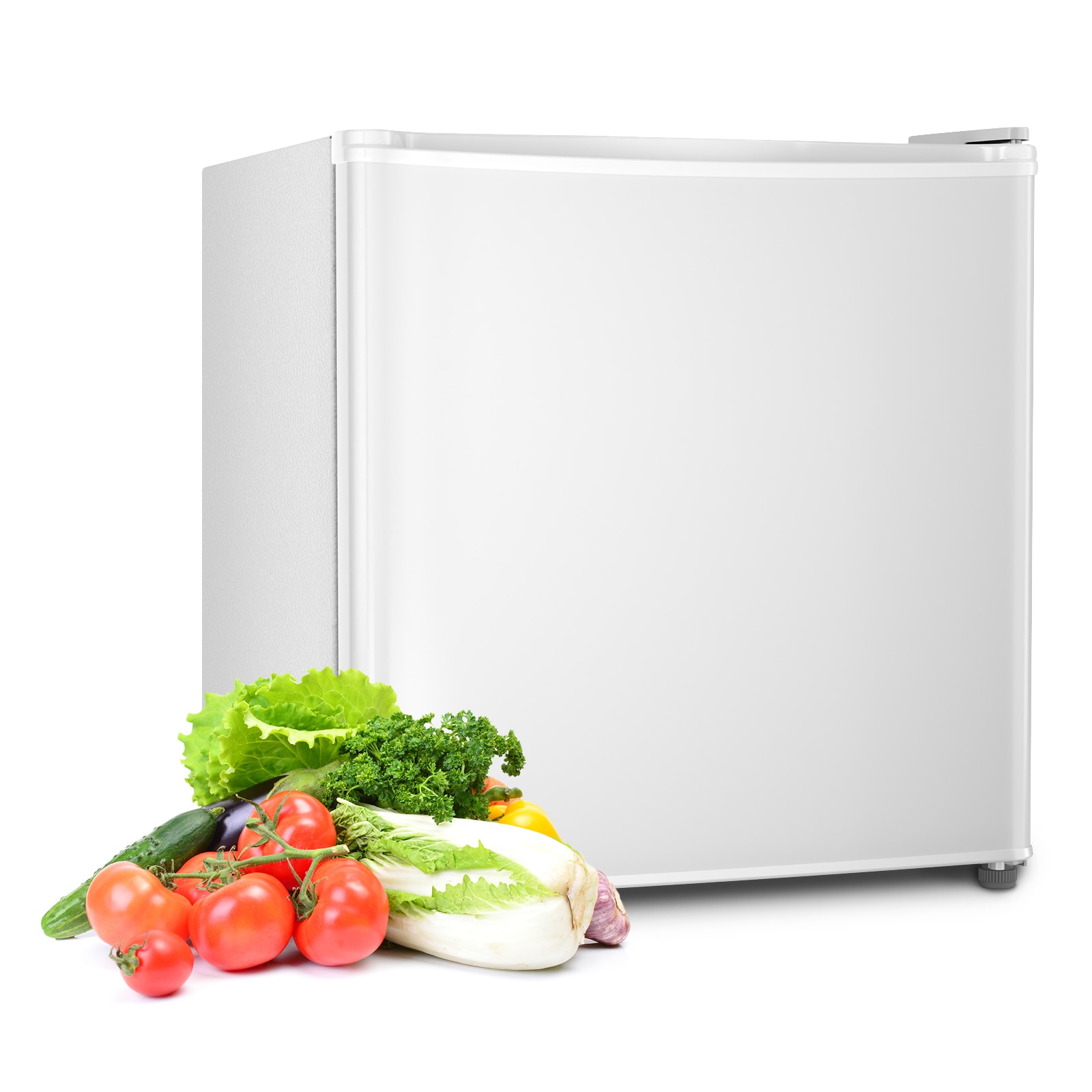 Refrigerador Mini de 1.4 pies cúbicos con congelador (blanco) Listo para Garaje LSF6840-BLANCO