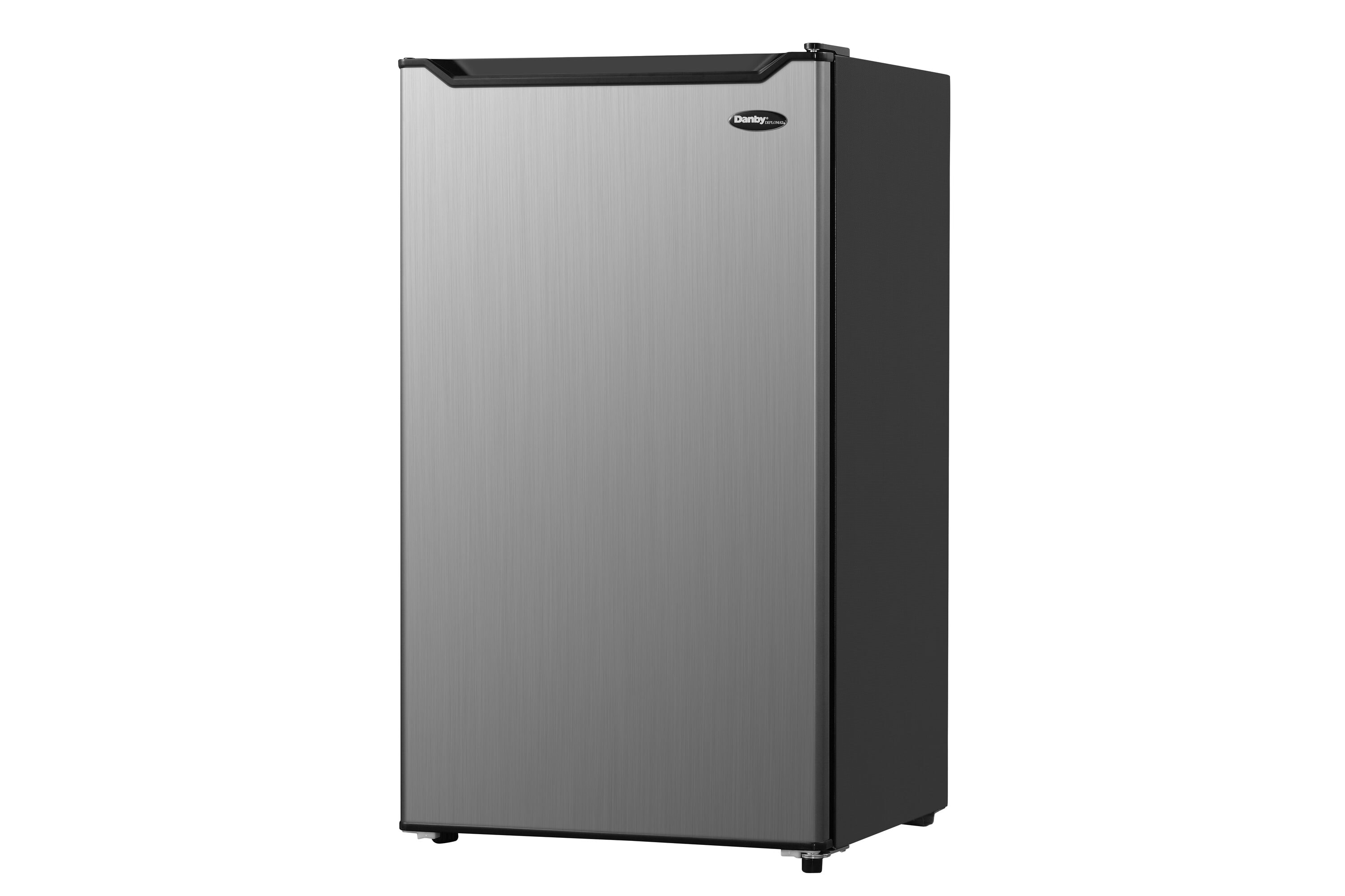 Refrigerador Mini Danby de 3.2 pies cúbicos (Acero inoxidable) con certificación ENERGY STAR DAR032B2SLM