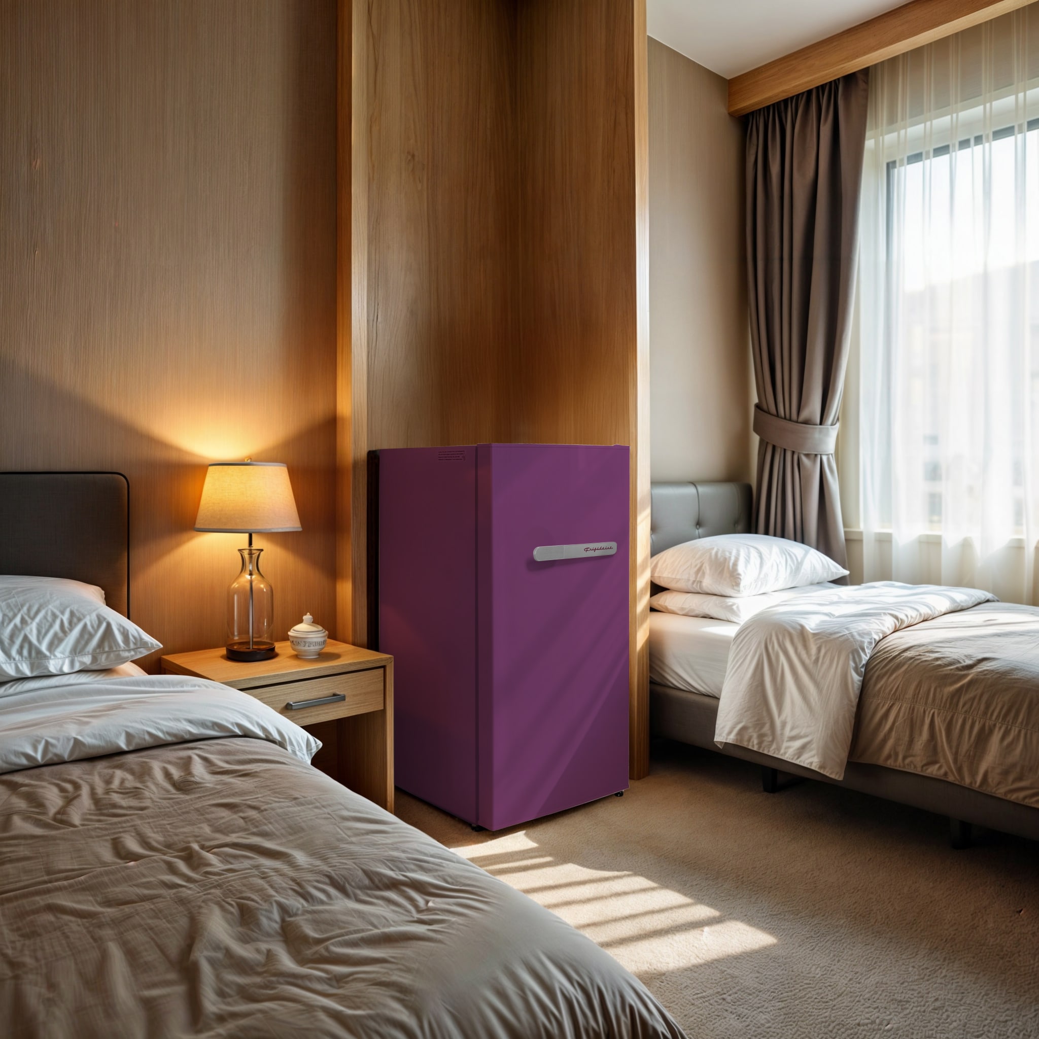 Refrigerador Mini de 3.2 Pies Cúbicos (Morado)