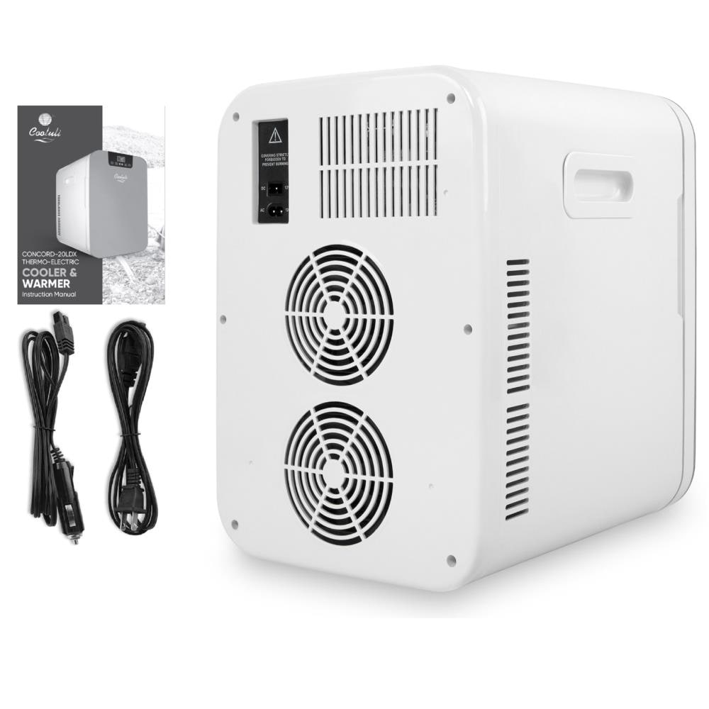 Refrigerador Mini Cooluli Concord de 0.7 pies cúbicos (Blanco) C20LDXW
