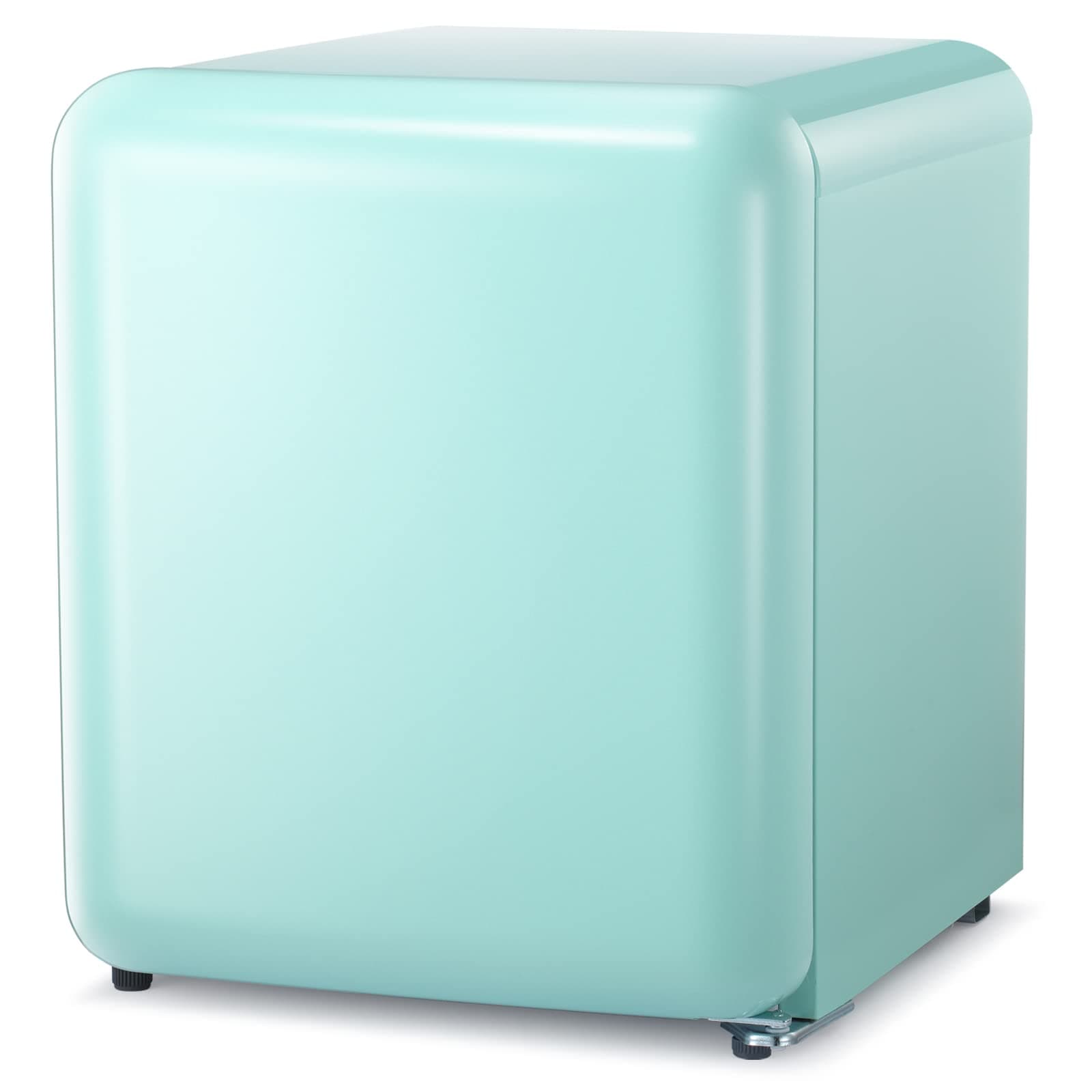 Refrigerador pequeño de 1.7 pies cúbicos con congelador (verde) F6848-VERDE