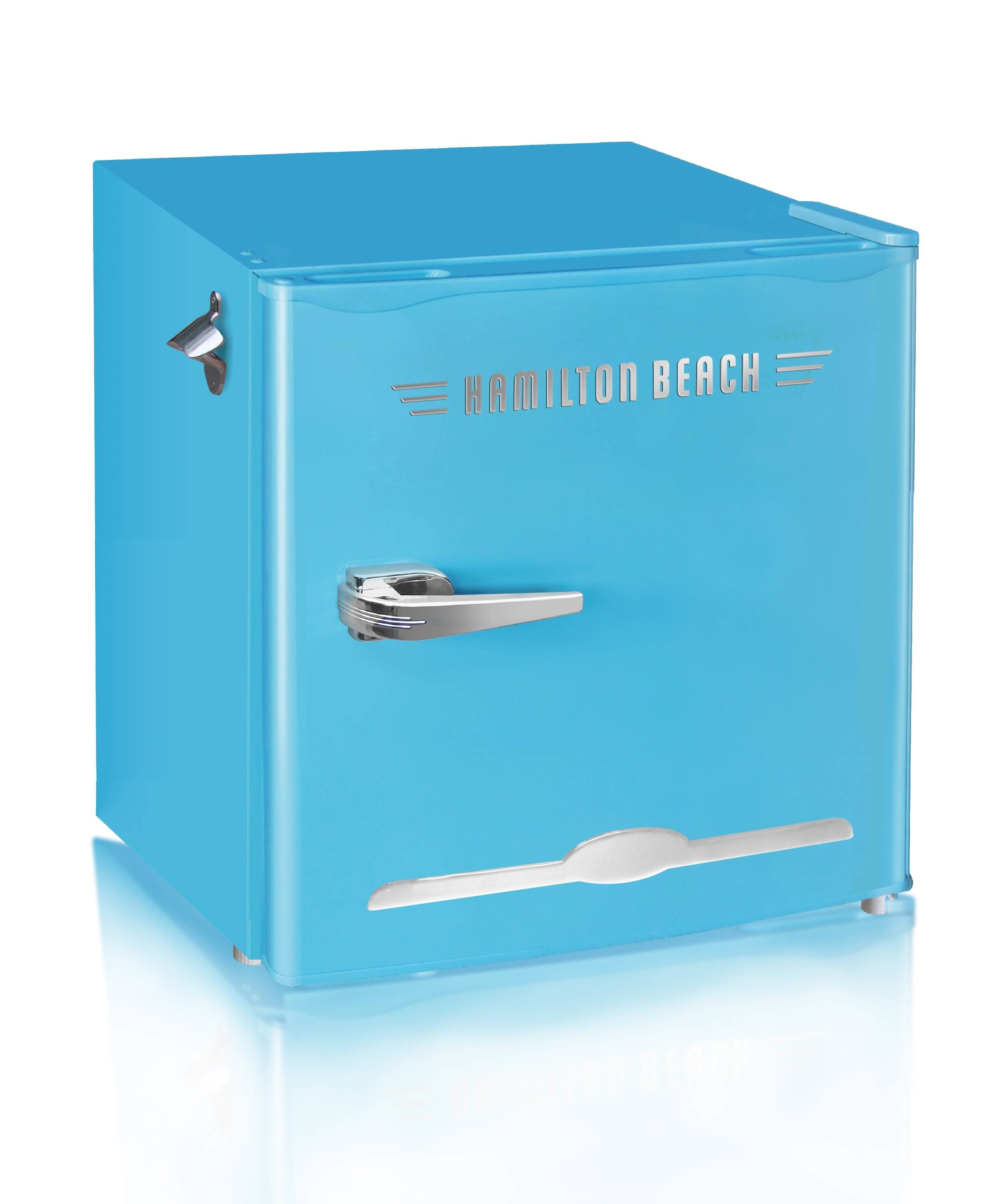 Refrigerador Mini de 1.6 pies cúbicos con Congelador (Azul) de Hamilton Beach