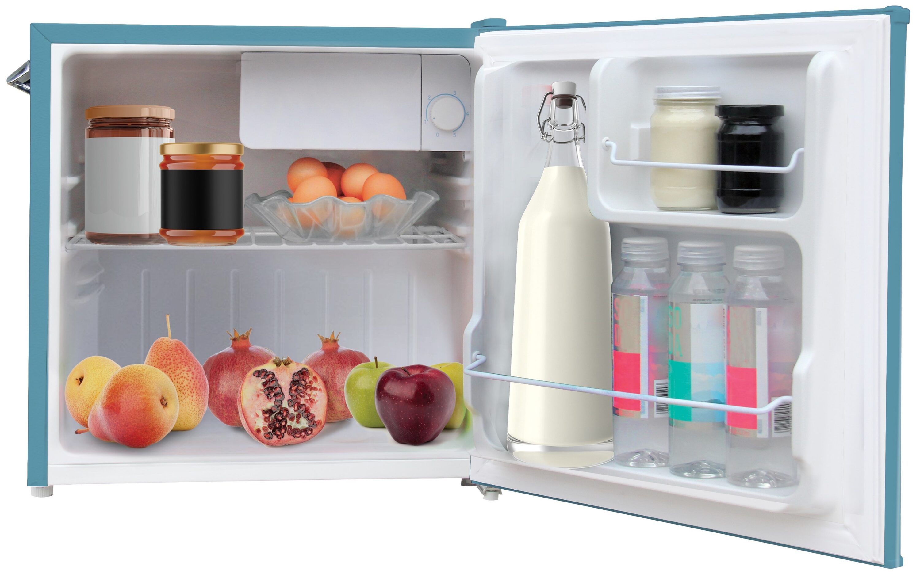 Refrigerador Mini de 1.6 pies cúbicos con Congelador (Azul) de Hamilton Beach