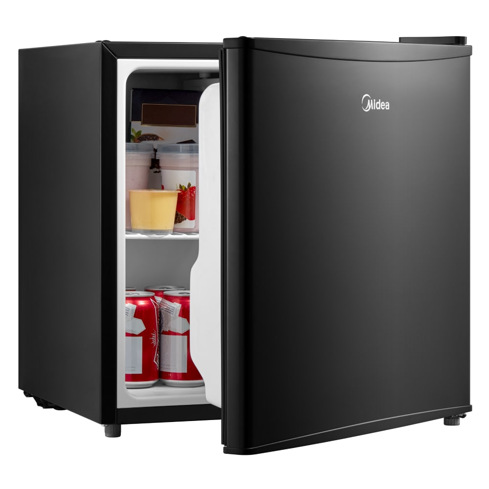 Refrigerador Mini Midea de 1.6 pies cúbicos con congelador (Negro) ENERGY STAR WHS-65LB1