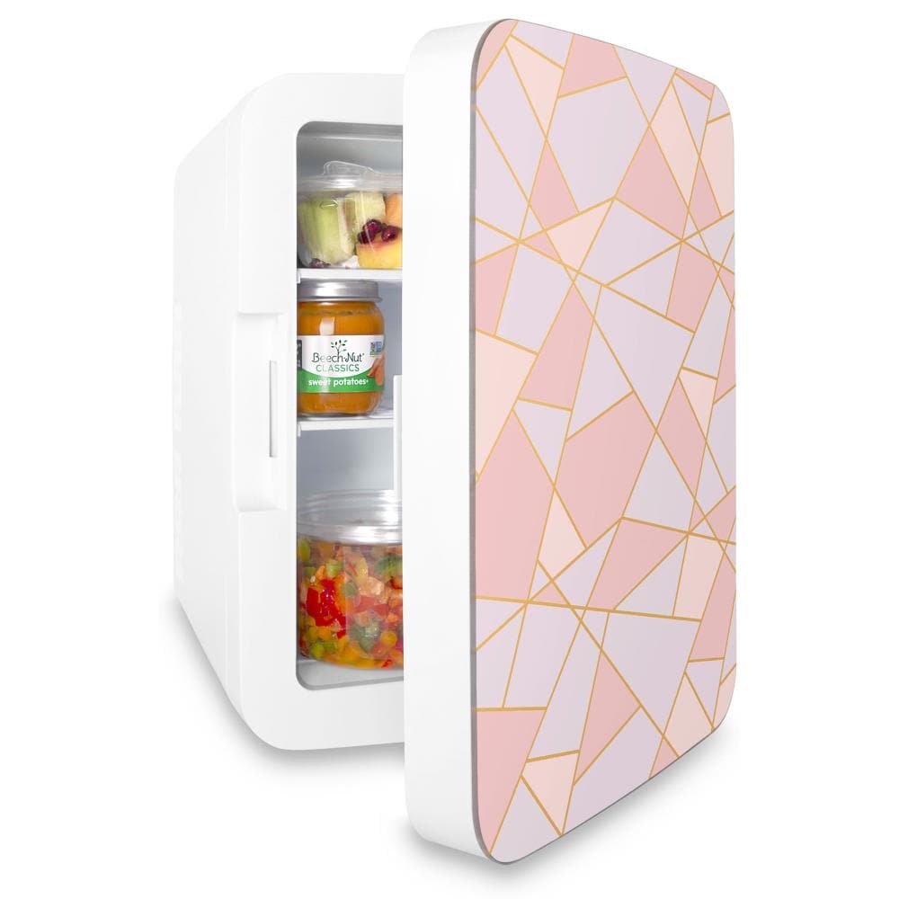Refrigerador Mini Cooluli Infinity de 0.35 pies cúbicos (Negro) listo para el garaje