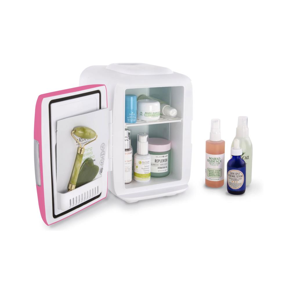 Mini refrigerador Cooluli Classic de 0.14 pies cúbicos (Fucsia)