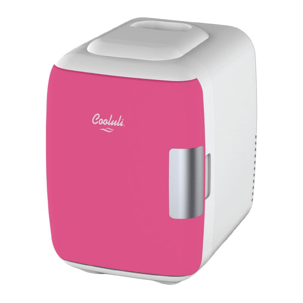 Mini refrigerador Cooluli Classic de 0.14 pies cúbicos (Fucsia)