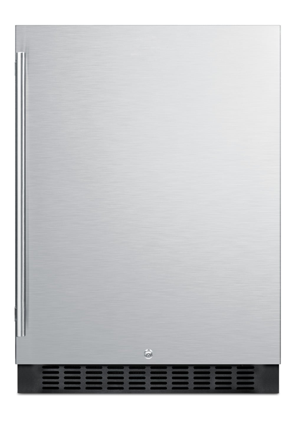 Refrigerador Empotrado Mini de 4.6 pies cúbicos (Puerta de acero inoxidable y gabinete negro) FF64BSS
