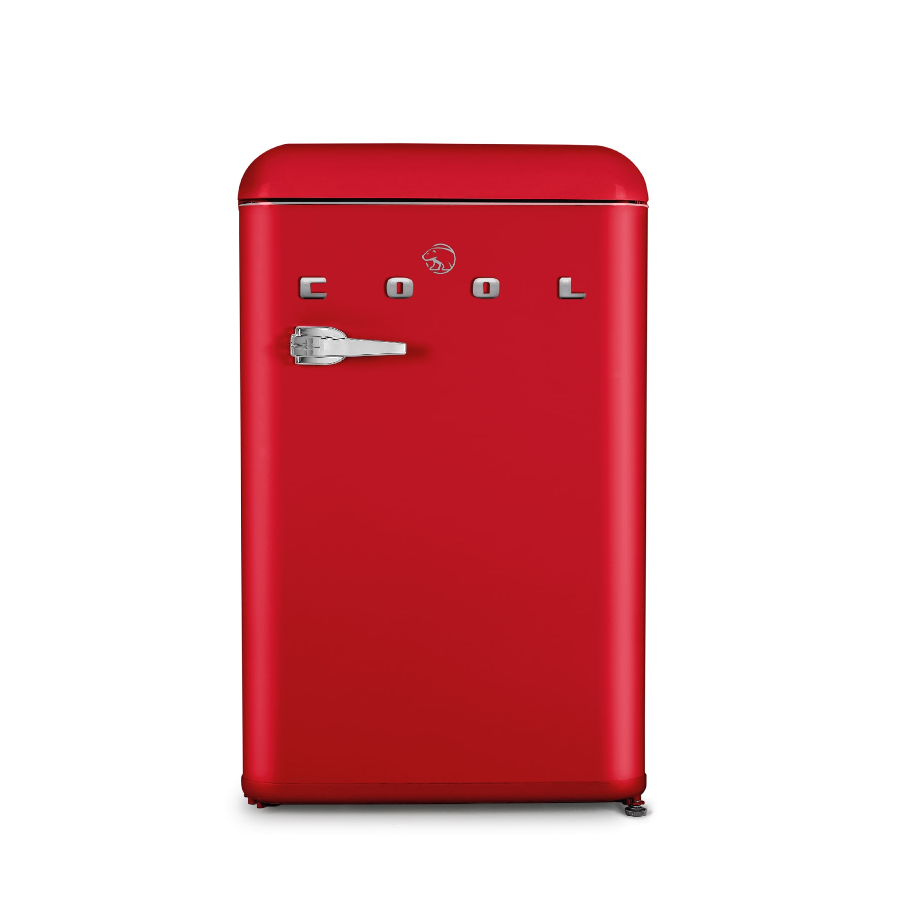 Refrigerador Minibar Commercial Cool de 4.4 pies cúbicos (Rojo) Listo para el Garaje