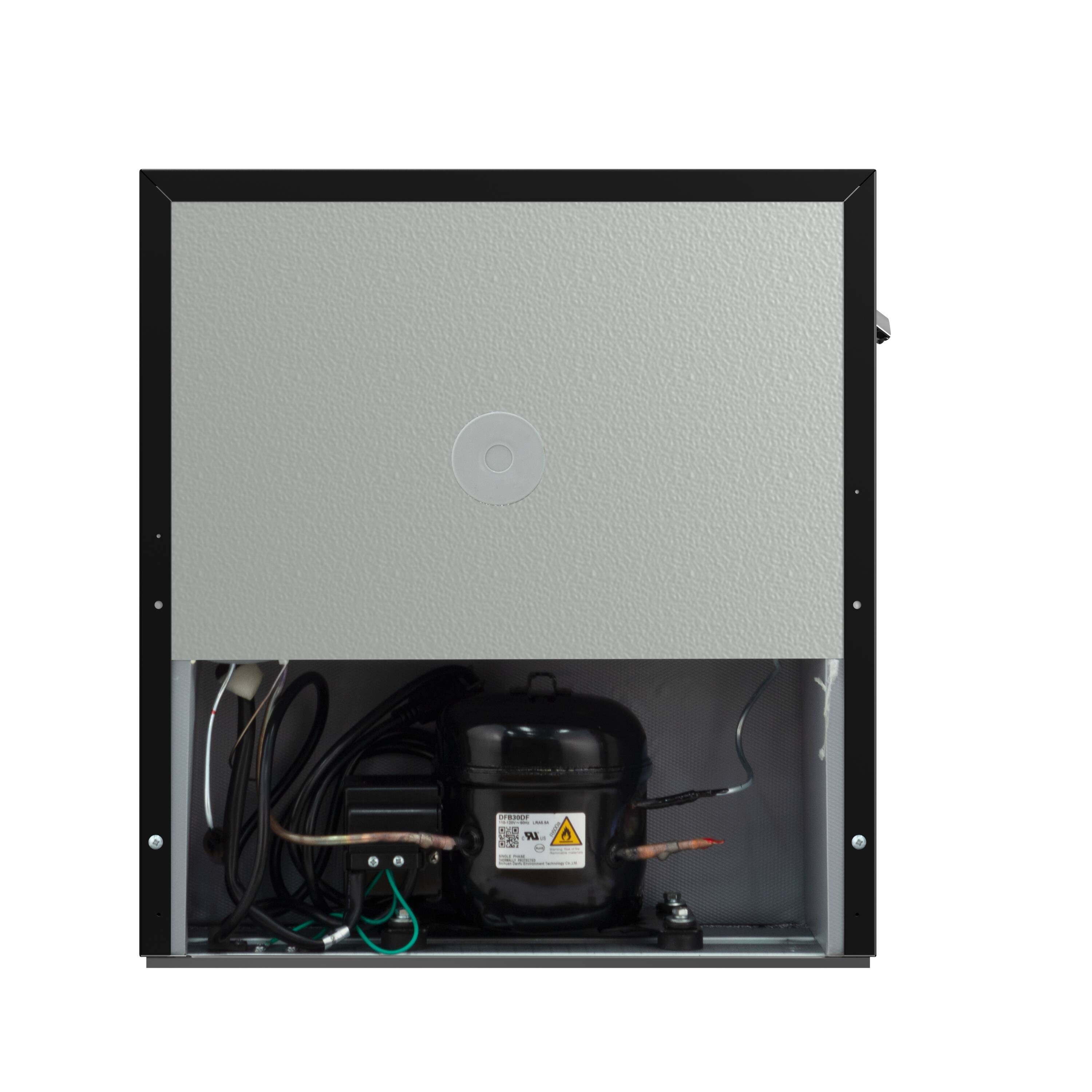 Refrigerador compacto de 1.6 pies cúbicos (Negro) EFR197-NEGRO-6COM