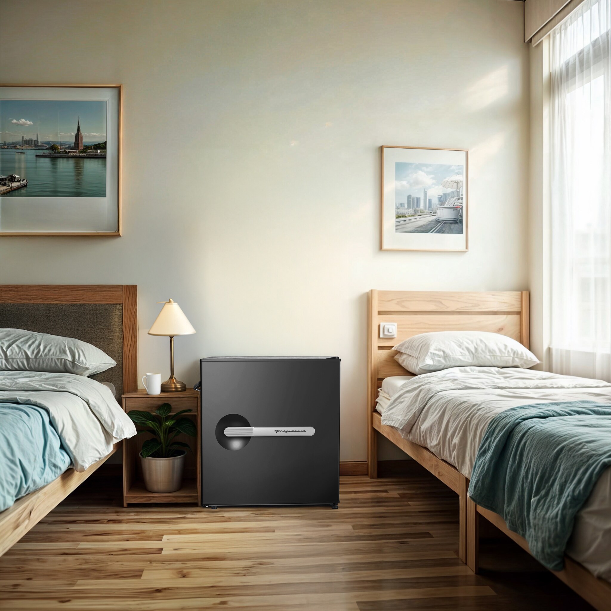 Refrigerador compacto de 1.6 pies cúbicos (Negro) EFR197-NEGRO-6COM