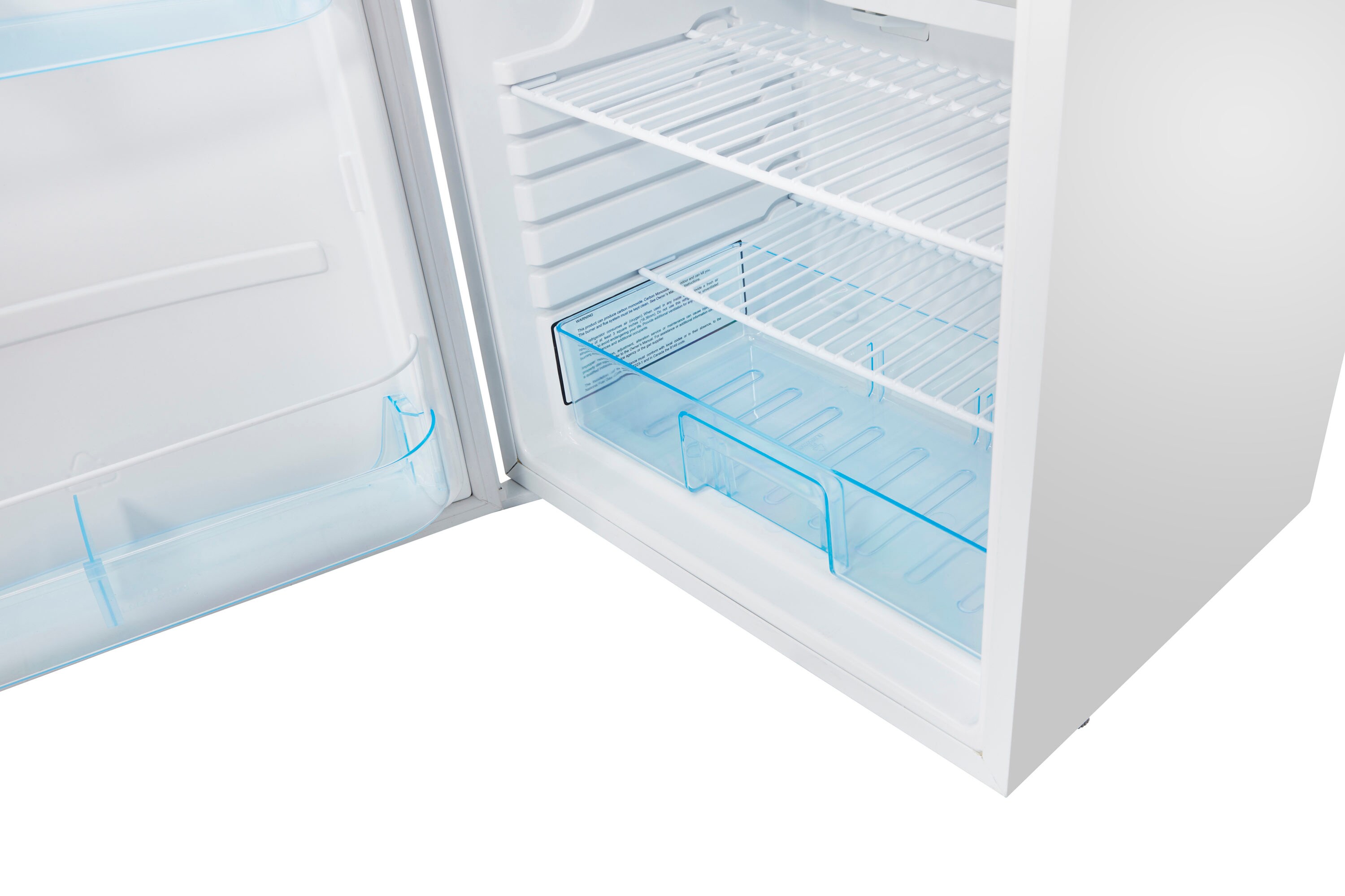 Refrigerador Mini con Congelador de 3.4 pies cúbicos ÚNICO sin Conexión a la Red (Blanco) UGP-3 SM W