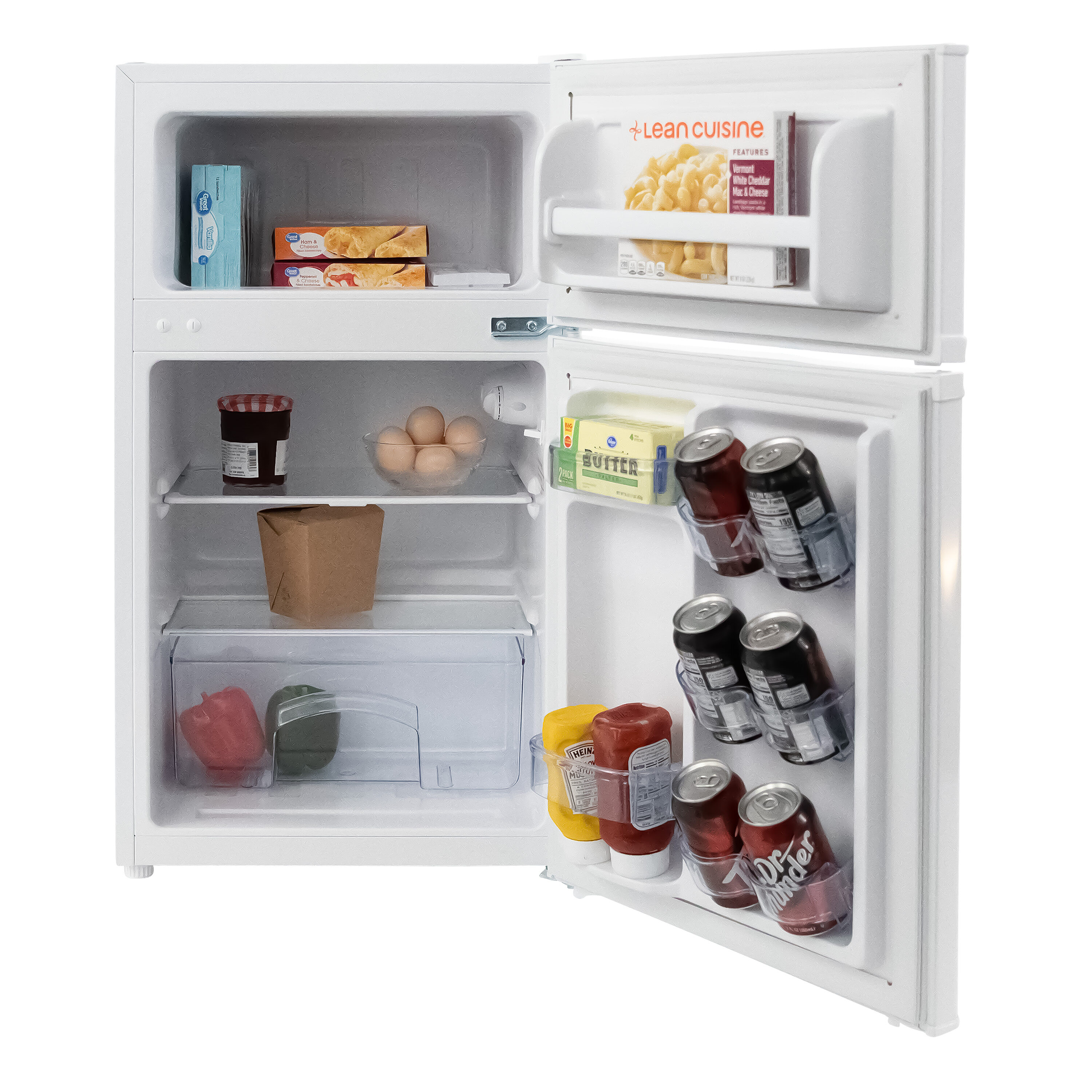 Refrigerador pequeño con congelador de 4.1 pies cúbicos de West Bend (Blanco) ENERGY STAR WBRT31W