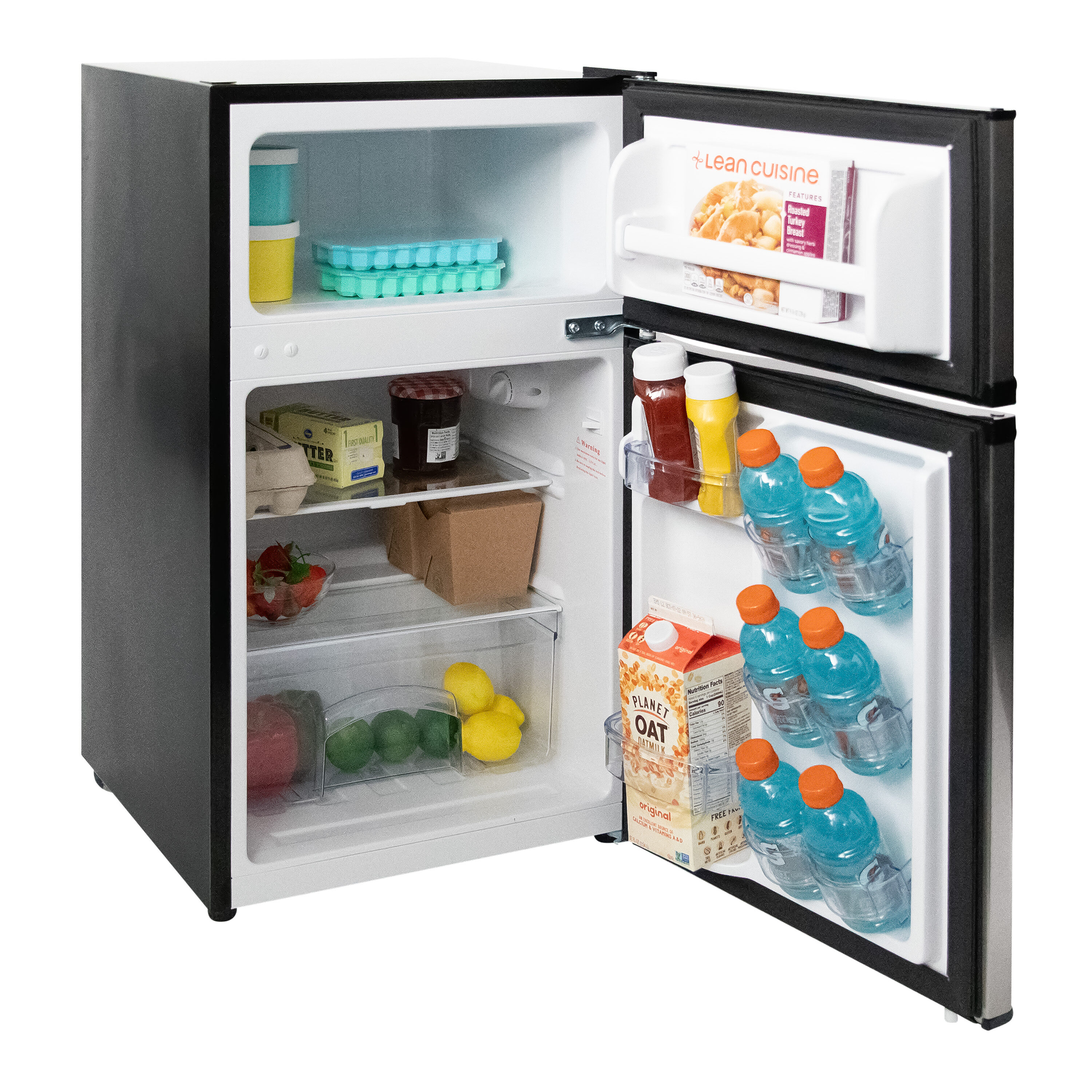 Refrigerador Mini de 4.1 pies cúbicos con congelador (Acero inoxidable) ENERGY STAR de West Bend