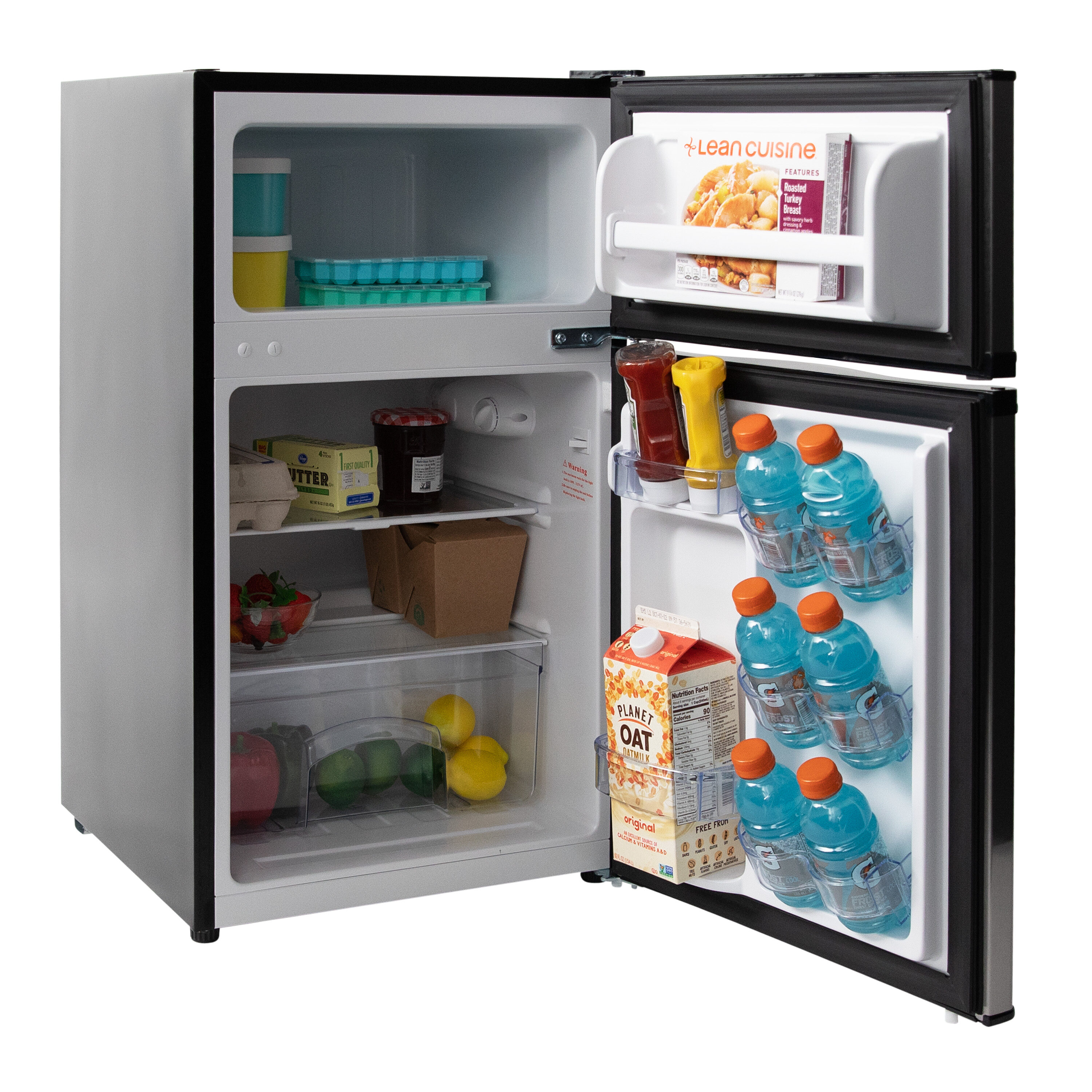 Refrigerador Mini de 4.1 pies cúbicos con congelador (Acero inoxidable) ENERGY STAR de West Bend