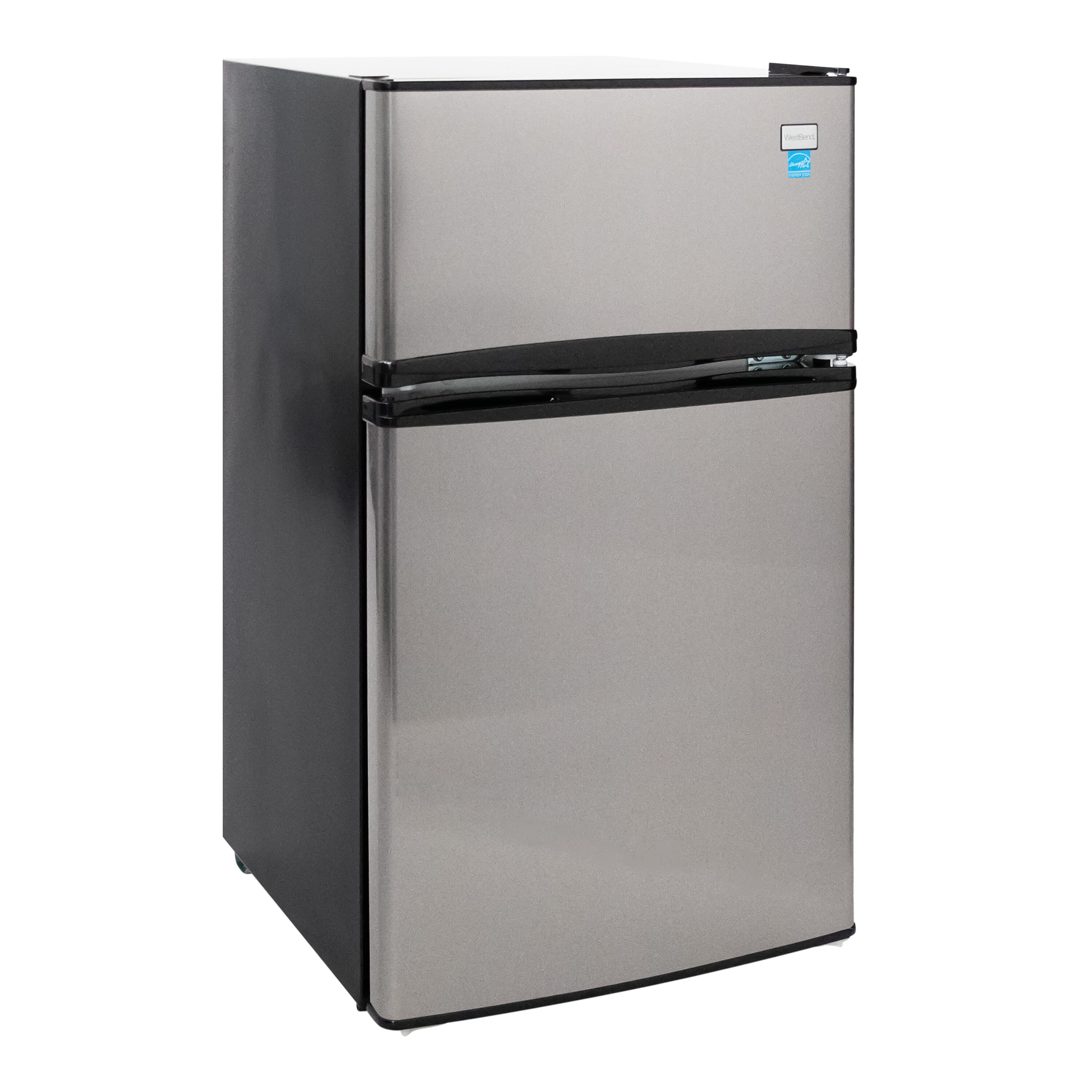 Refrigerador Mini de 4.1 pies cúbicos con congelador (Acero inoxidable) ENERGY STAR de West Bend