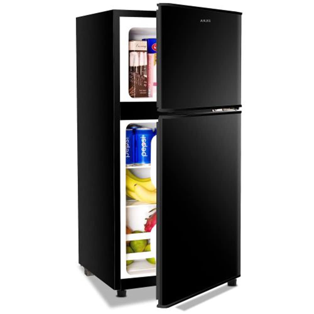 Congelador de 3.5 pies cúbicos con Freezer (Negro) Listo para el Garaje HBICEMK-07