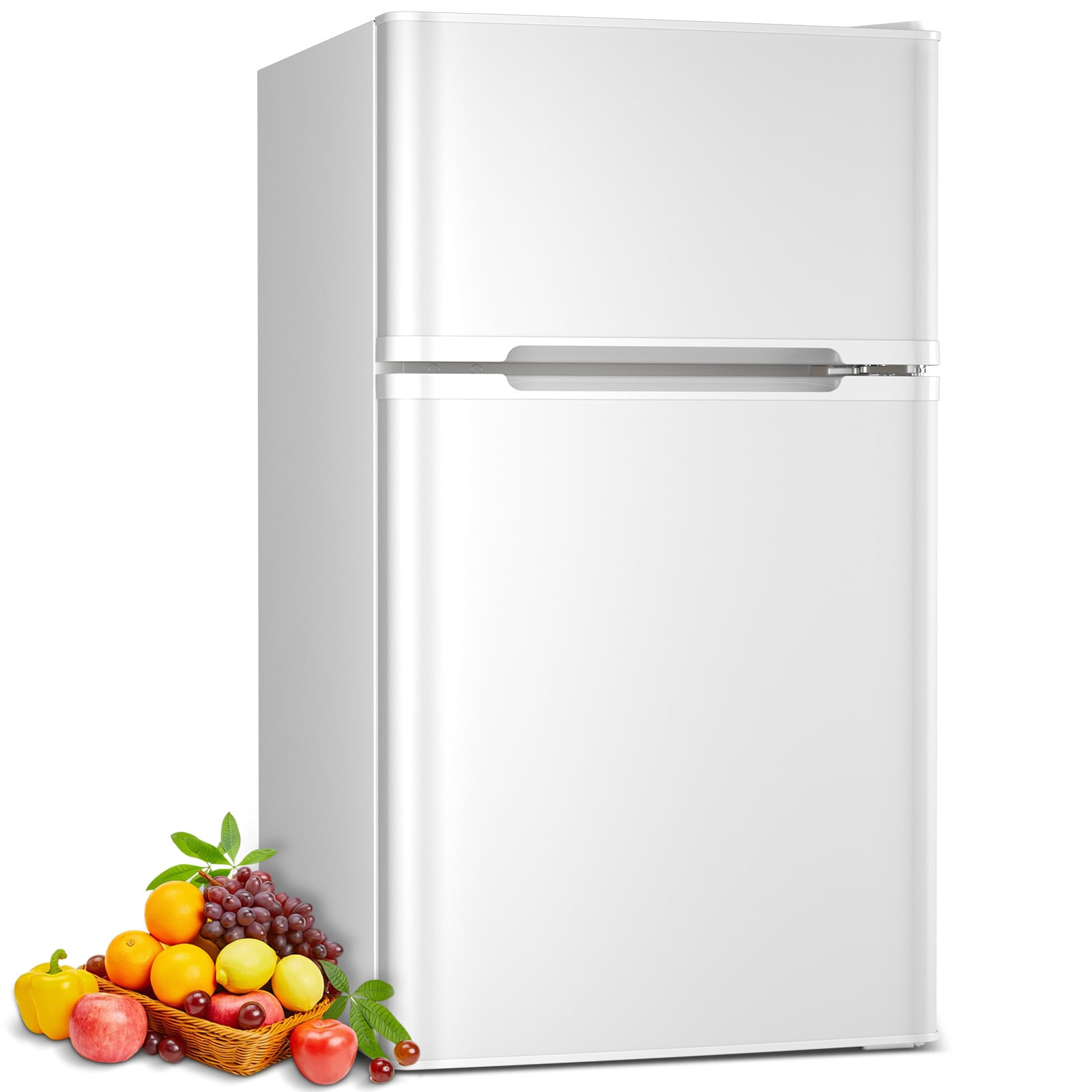 Refrigerador Mini de 3.1 pies cúbicos con congelador (Blanco)