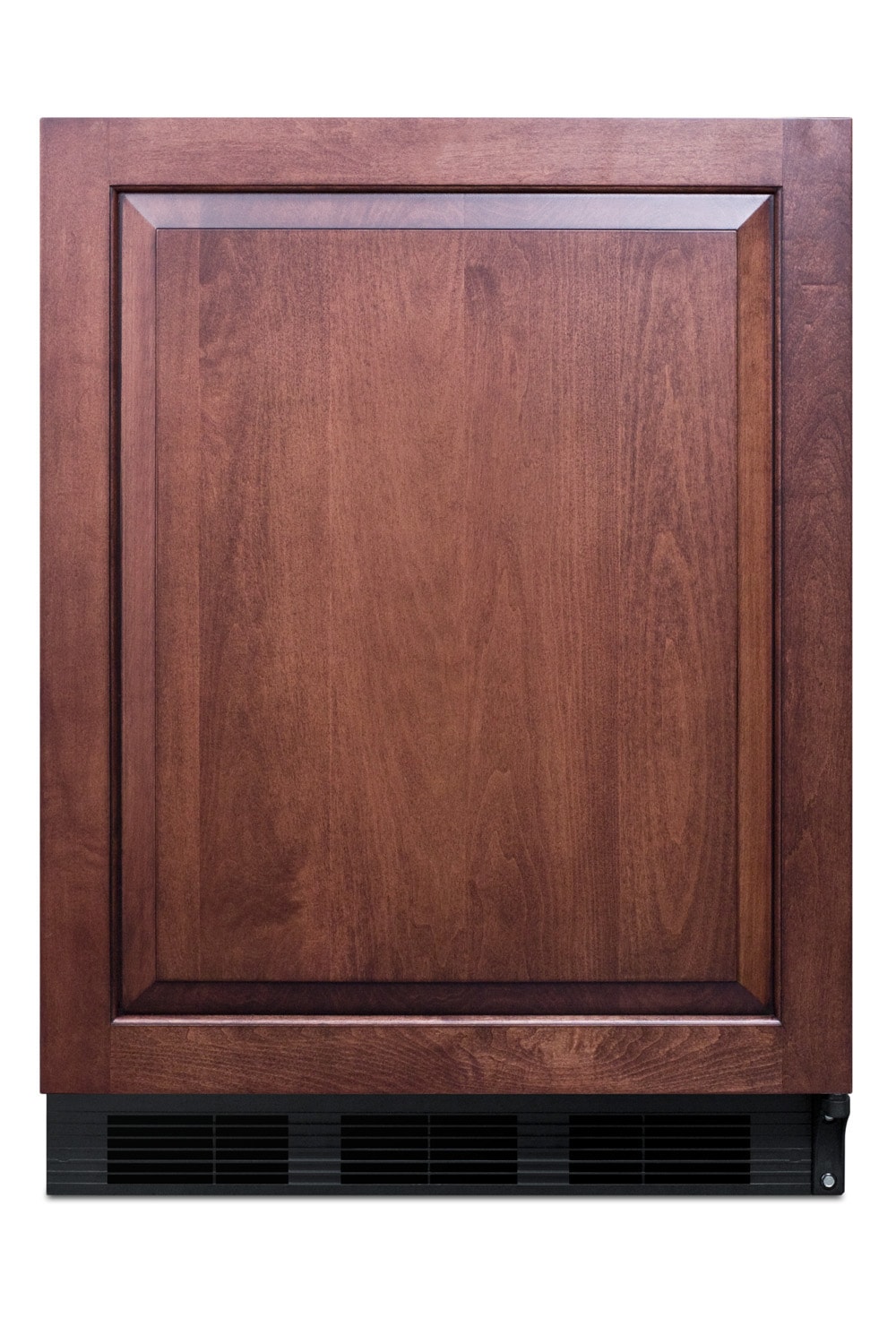 Refrigerador empotrado de 5.5 pies cúbicos de Summit Appliance (Puerta lista para panel y gabinete negro) AR5BIF