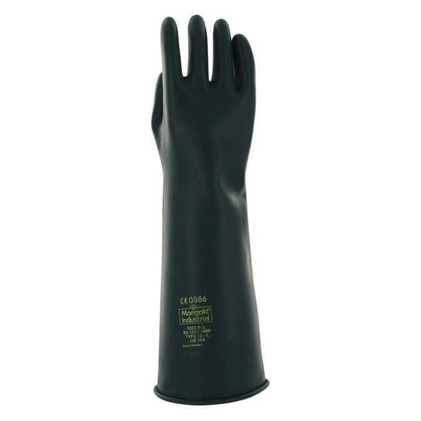 Guantes resistentes a productos químicos Ansell de 17", látex de caucho natural, 10-1/2, 1 par - 87-104