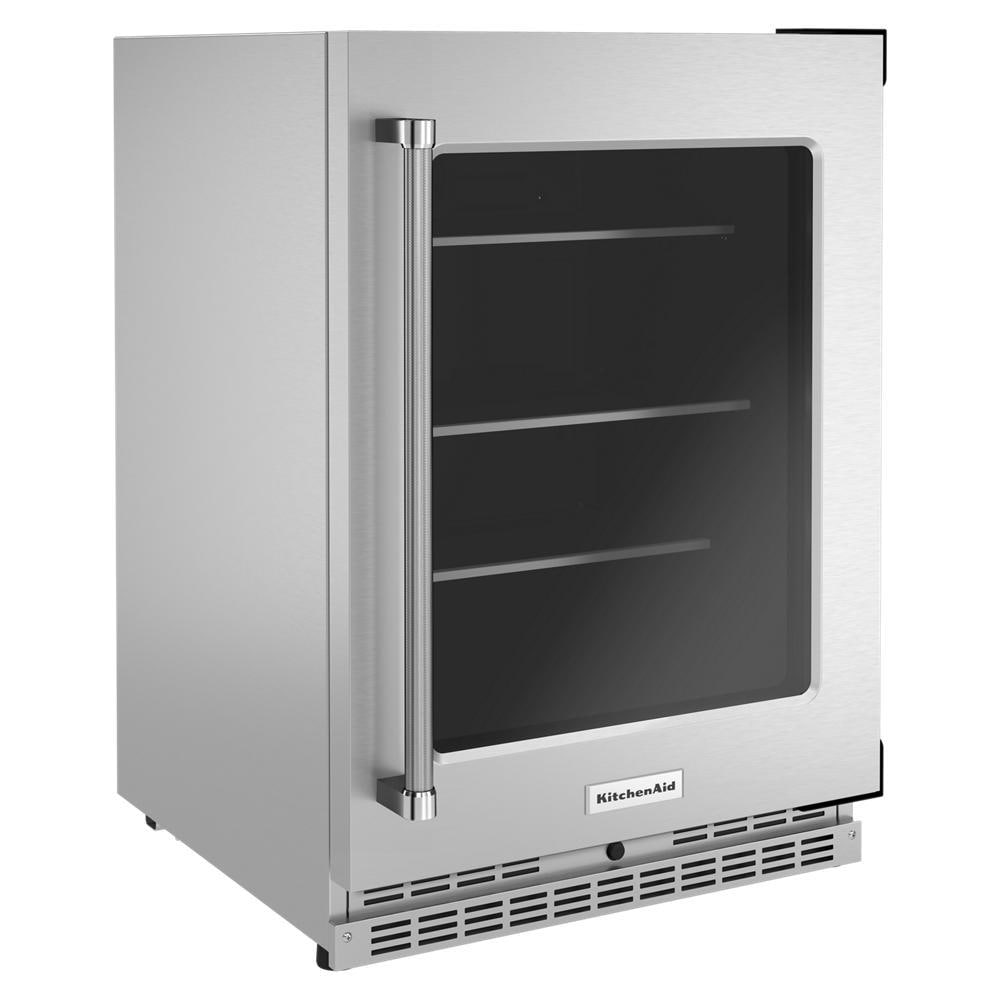 Refrigerador empotrable de acero inoxidable de 5.2 pies cúbicos de KitchenAid