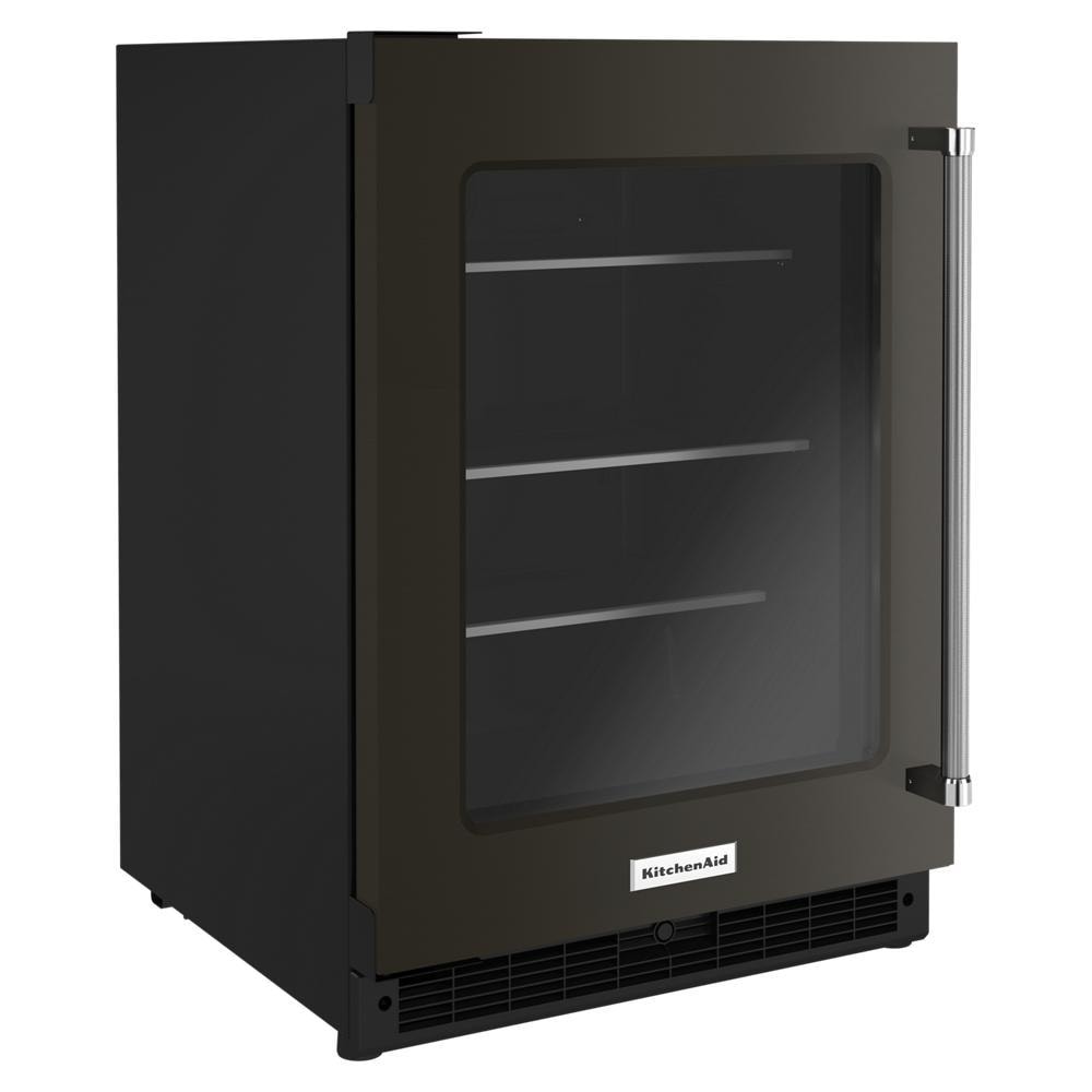 Refrigerador Empotrado de 5.2 pies cúbicos de KitchenAid (Acero Inoxidable Negro con PRINTSHIELD)