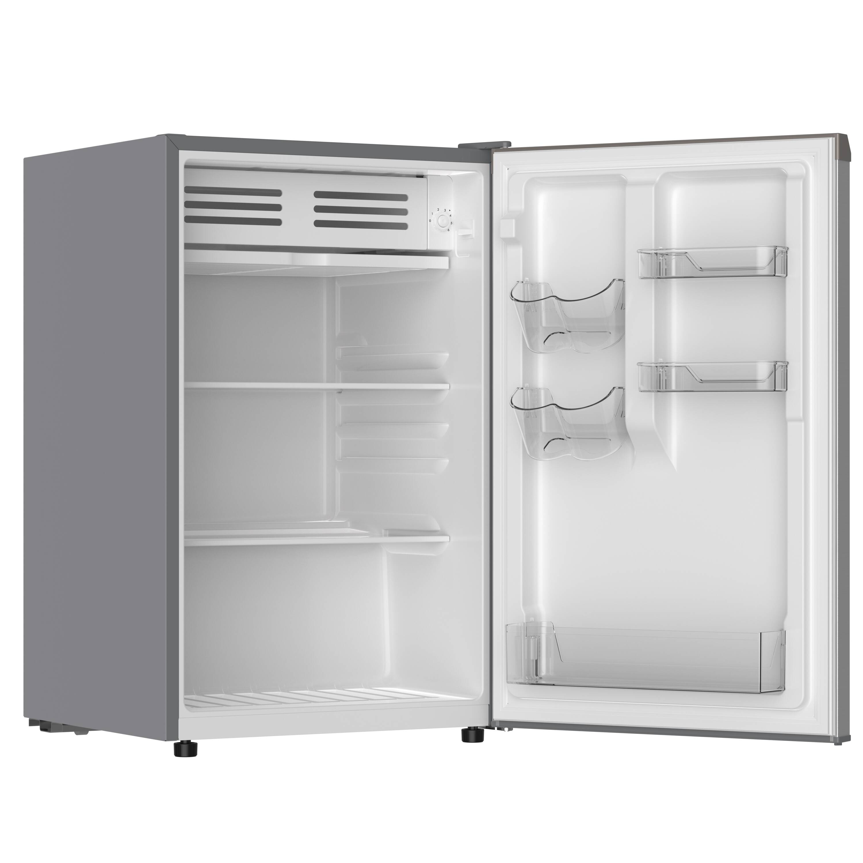 Refrigerador mini de 4.5 pies cúbicos de acero inoxidable