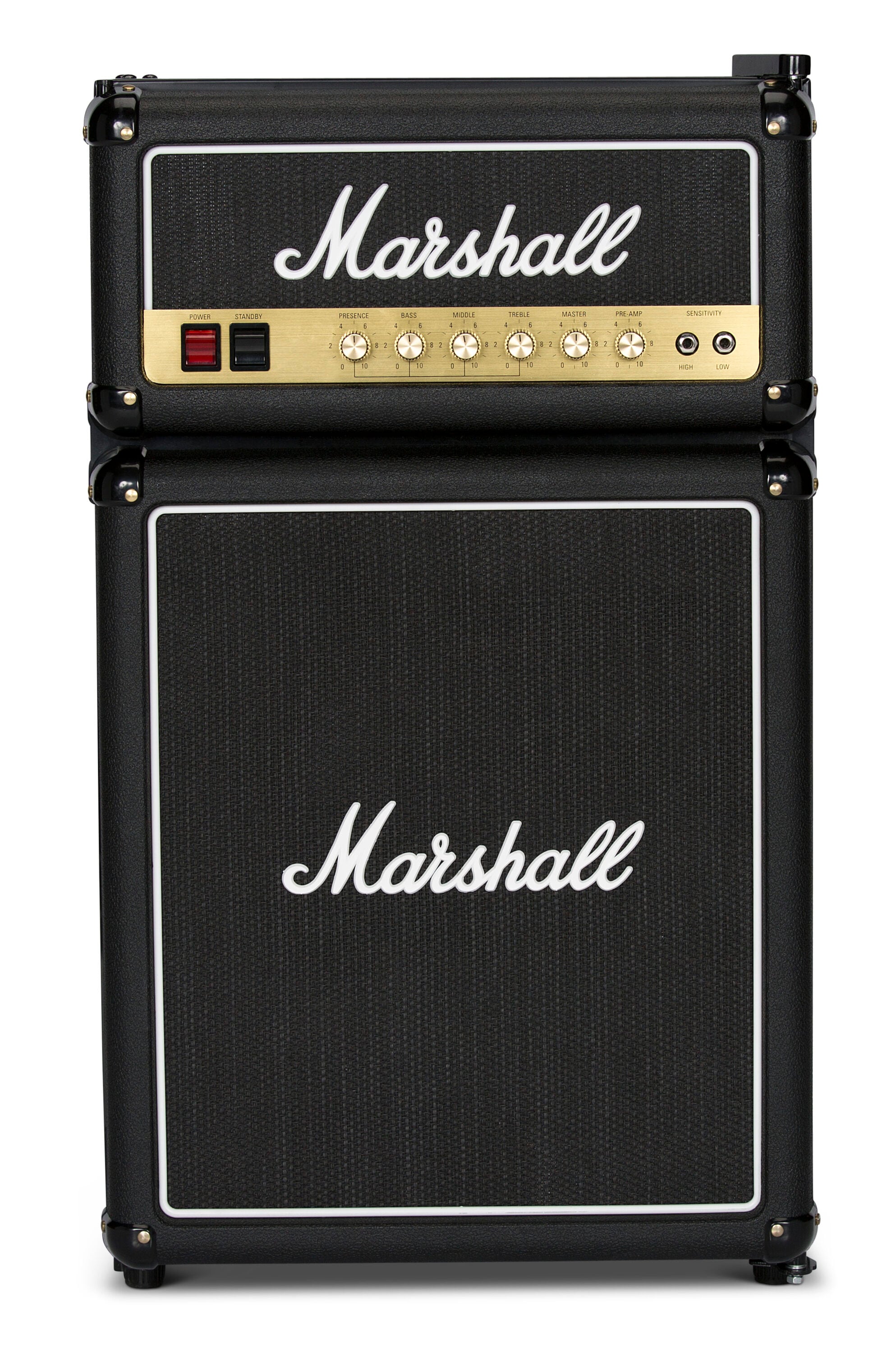 Refrigerador Mini Marshall de 3.2 pies cúbicos (Negro) Listo para el Garaje MF3.2BLK-NA-U