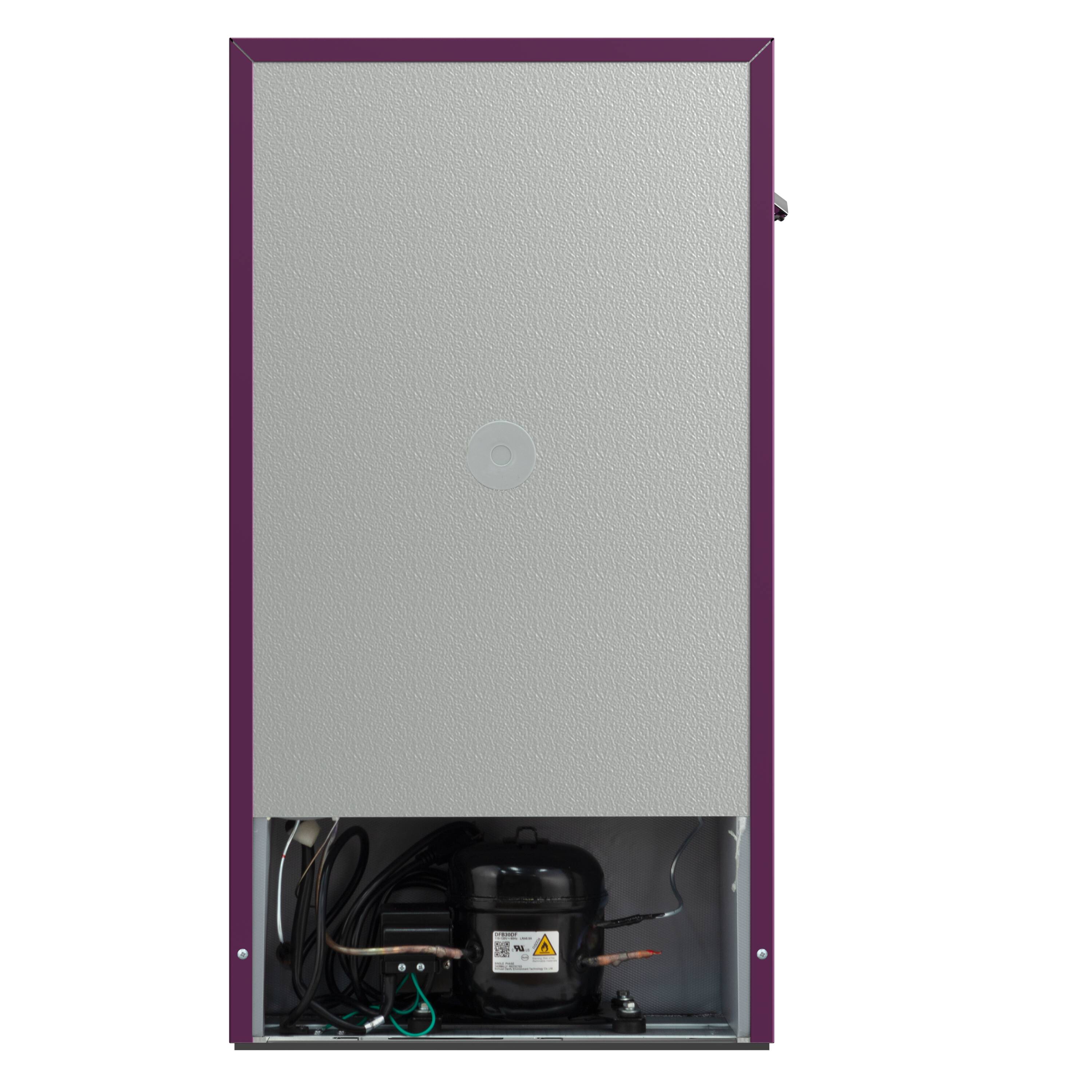 Minirefrigerador Frigidaire de 3.1 pies cúbicos con congelador (Morado) EFR925-PLUM-6COM