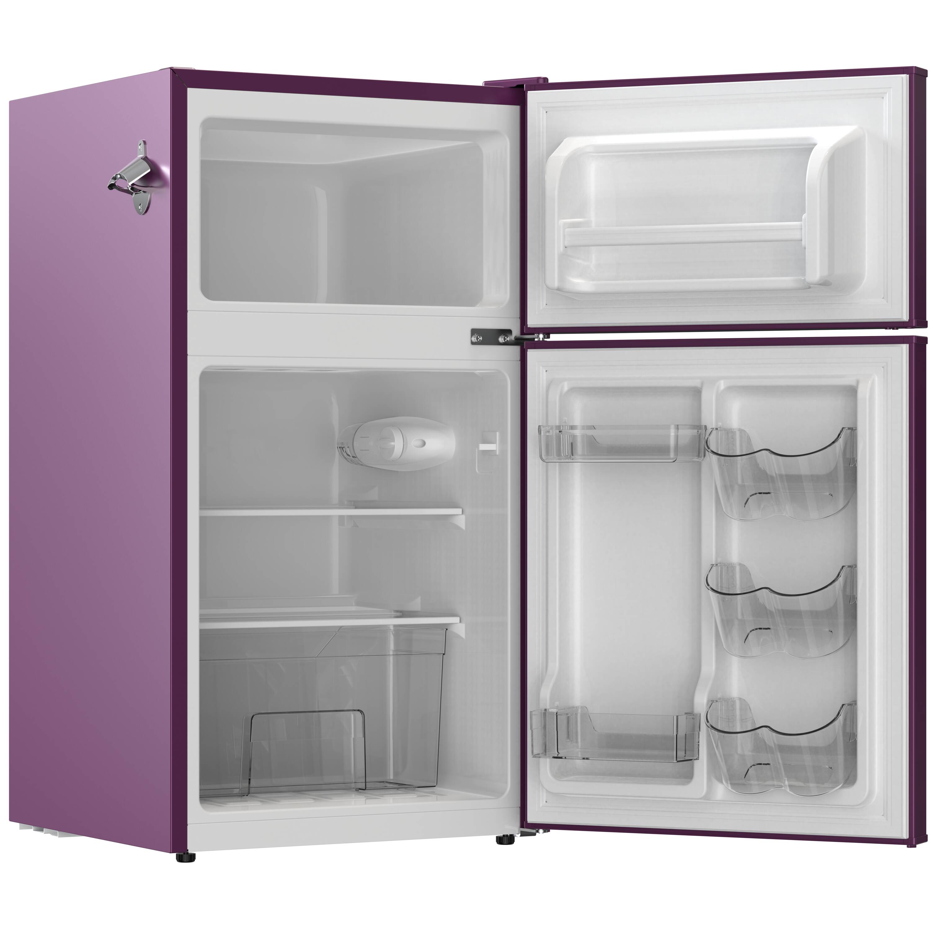 Minirefrigerador Frigidaire de 3.1 pies cúbicos con congelador (Morado) EFR925-PLUM-6COM