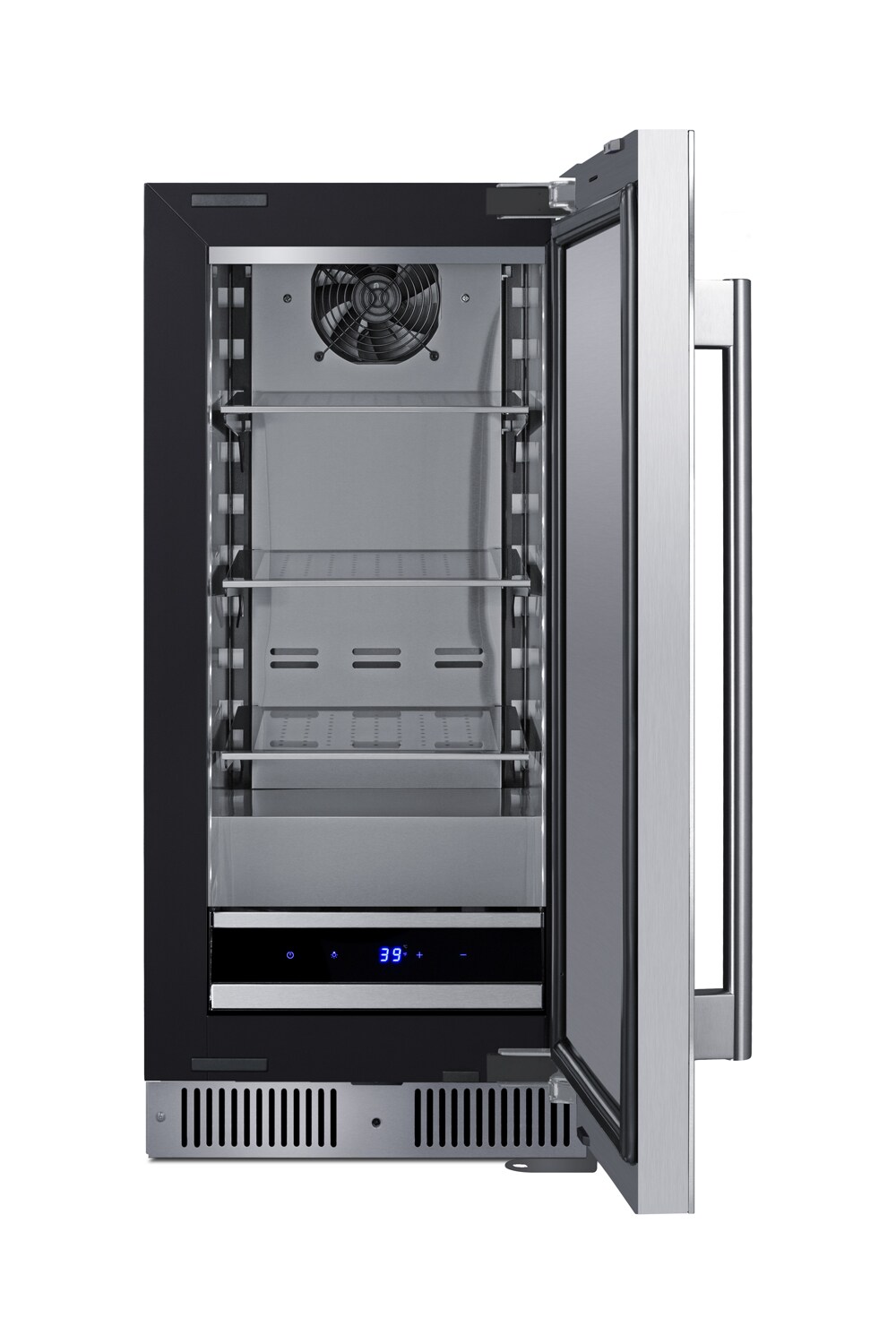 Refrigerador Integrado de 1.72 Pies Cúbicos (Puerta de Acero Inoxidable y Gabinete Negro) - SDHR1534
