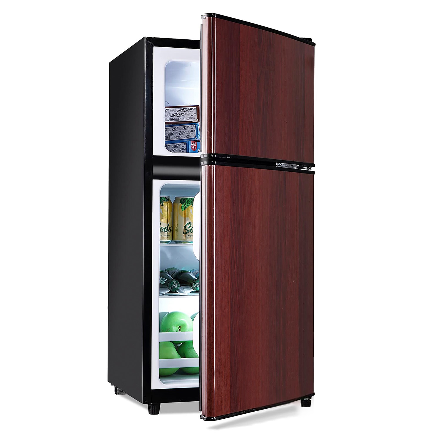 Refrigerador Jeremy Cass de 3.5 pies cúbicos con congelador (Madera) ENERGY STAR con Envío Gratis
